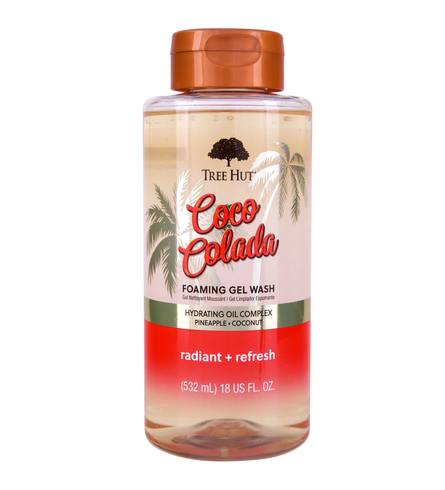 Tree Hut Coco Colada Foaming Gel Wash - 18 oz | Radiant & Refreshing - Buy Online on SooperMarket.com