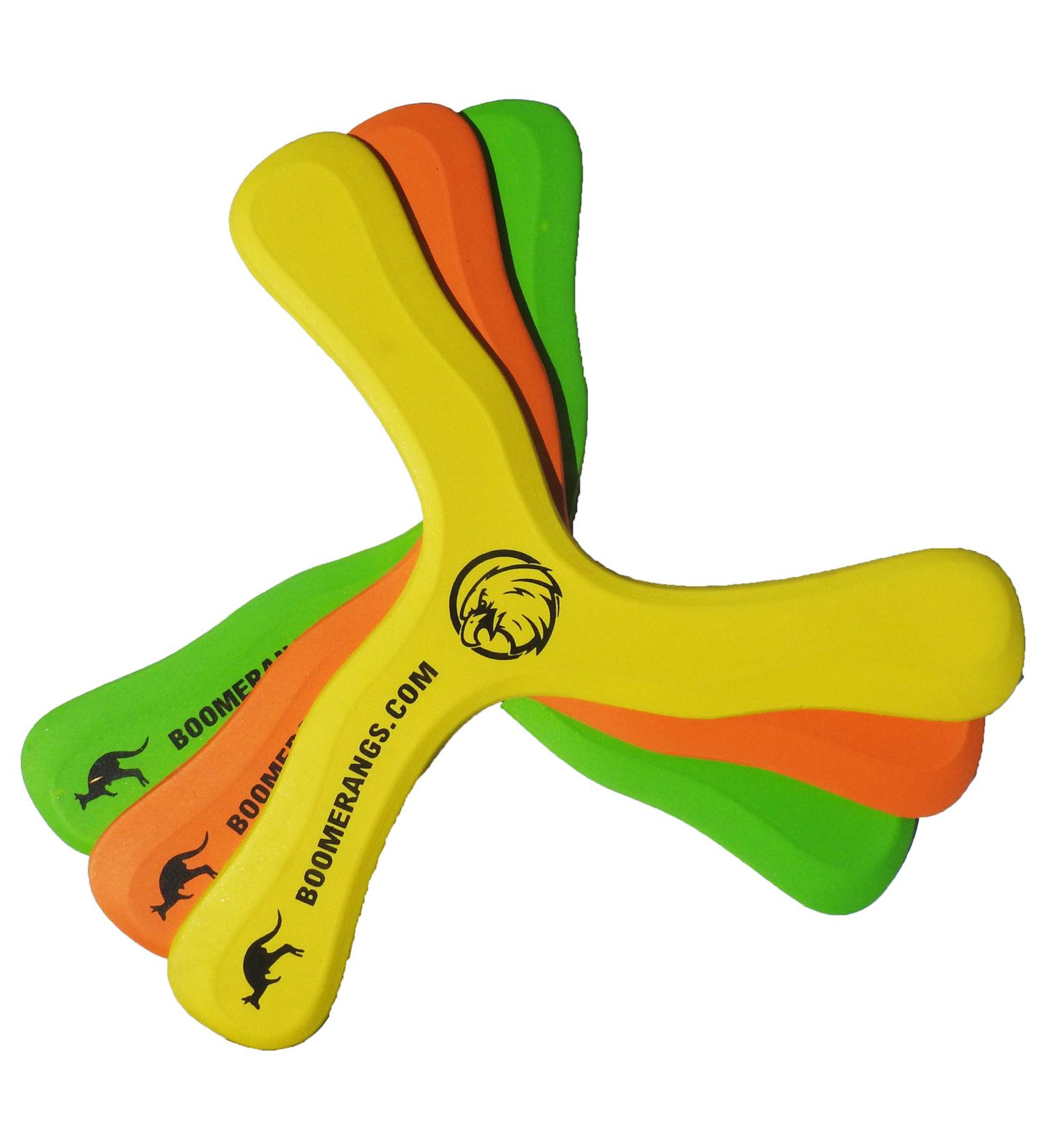 Baloo Boomerang 3 Pack - Safe and Easy Boomerangs for Kids 5+ Years - Buy Online on SooperMarket.com