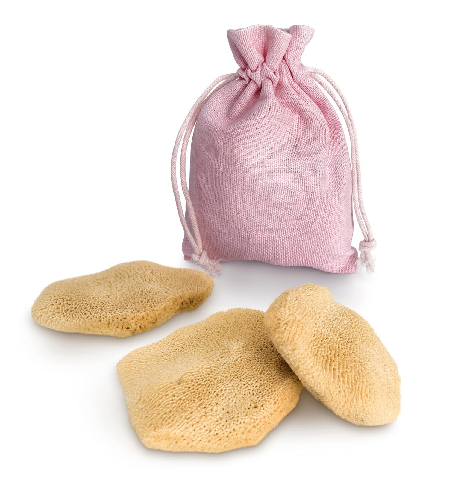 Tom & Pat Natural Face Sponge Reusable Dermatologist Approved for Makeup & Facial Cleaning | Eco-Friendly Skincare Tool from Greece | Buy Now! - Buy Online on SooperMarket.com
