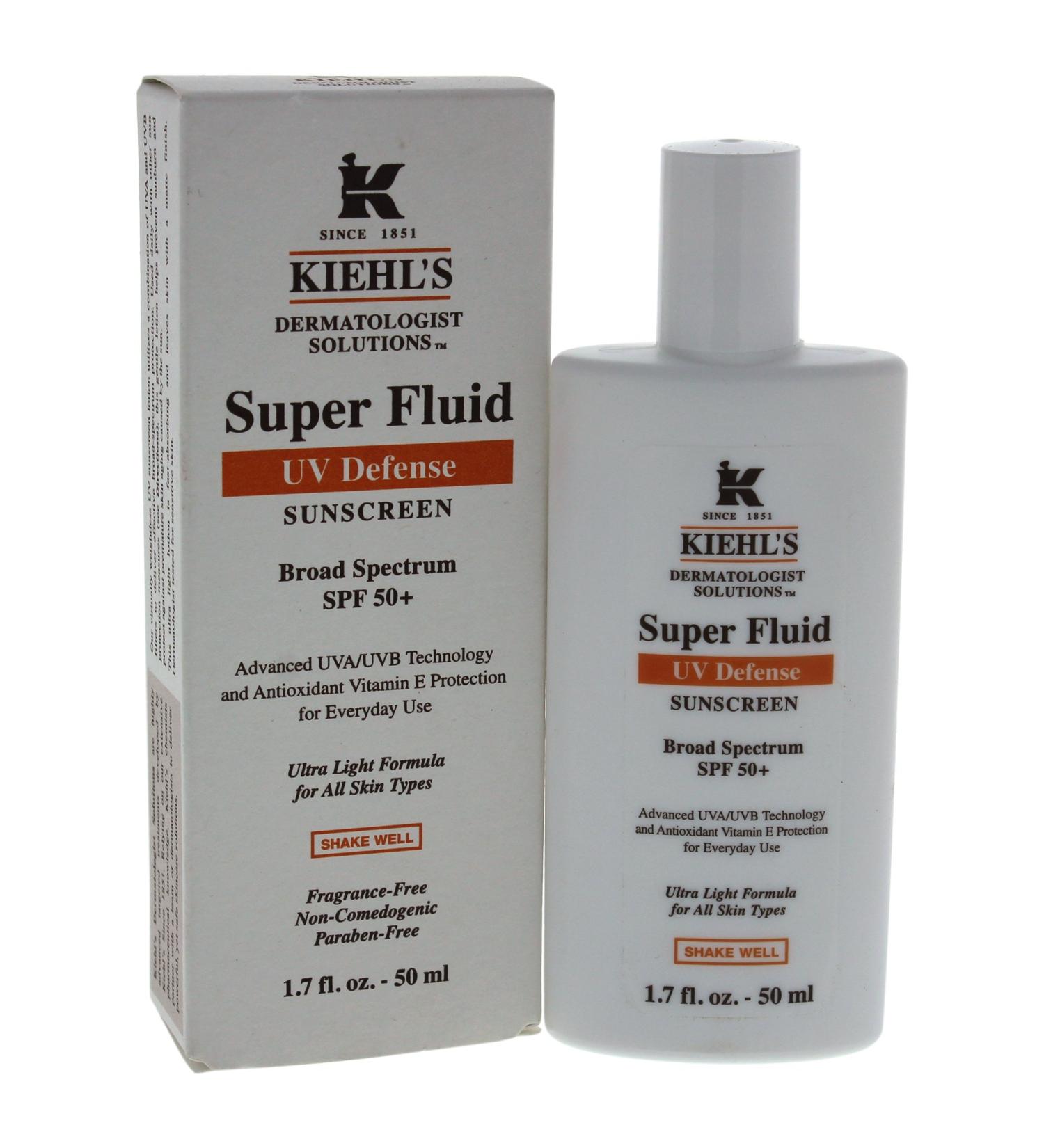 Kiehl's Super Fluid UV Defense Sunscreen SPF 50  1.7 Ounce