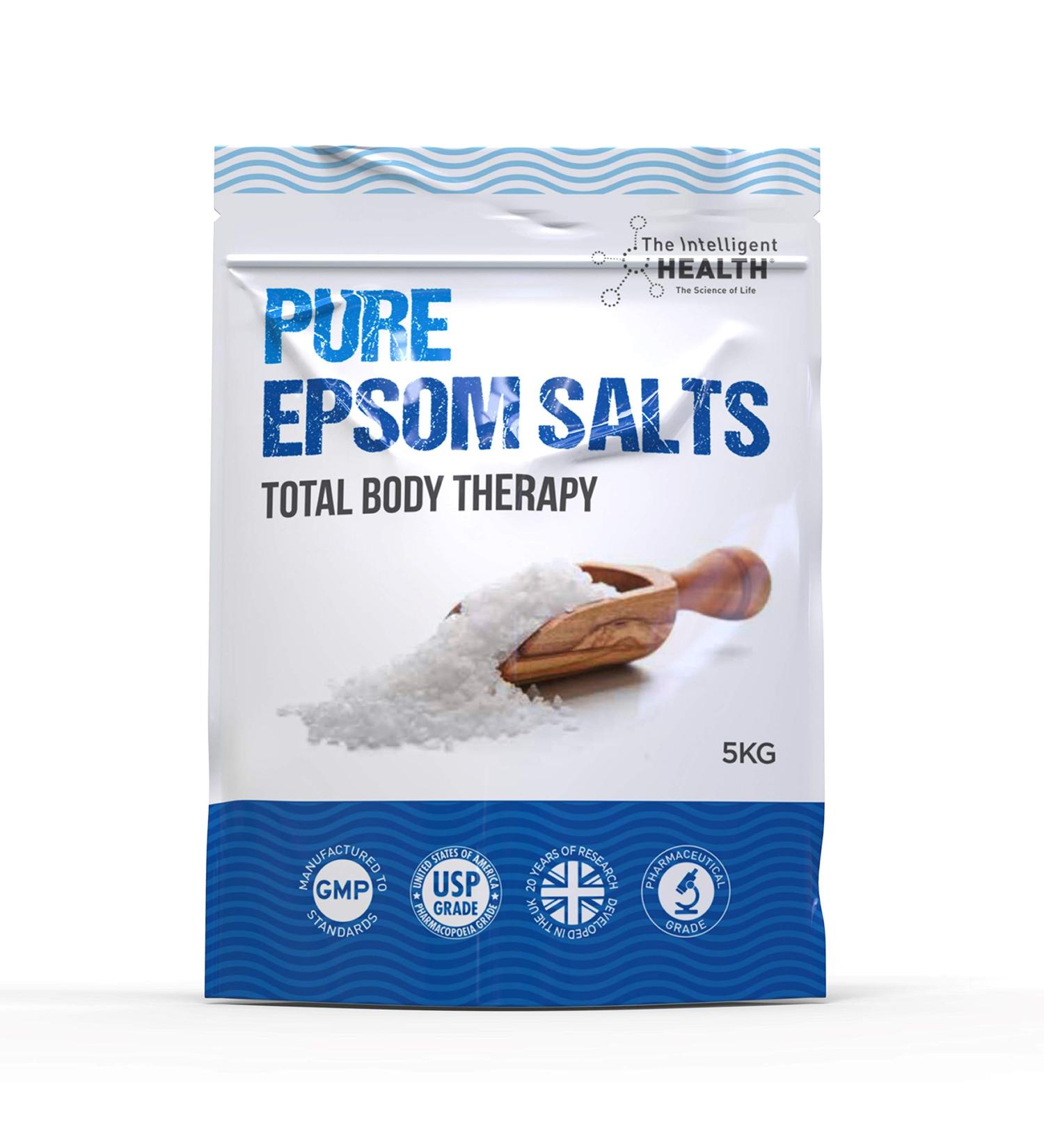 Pure Epsom Salts 5 kg | Magnesium Sulphate Bath Salt - Pack of 1 - Buy Online on SooperMarket.com