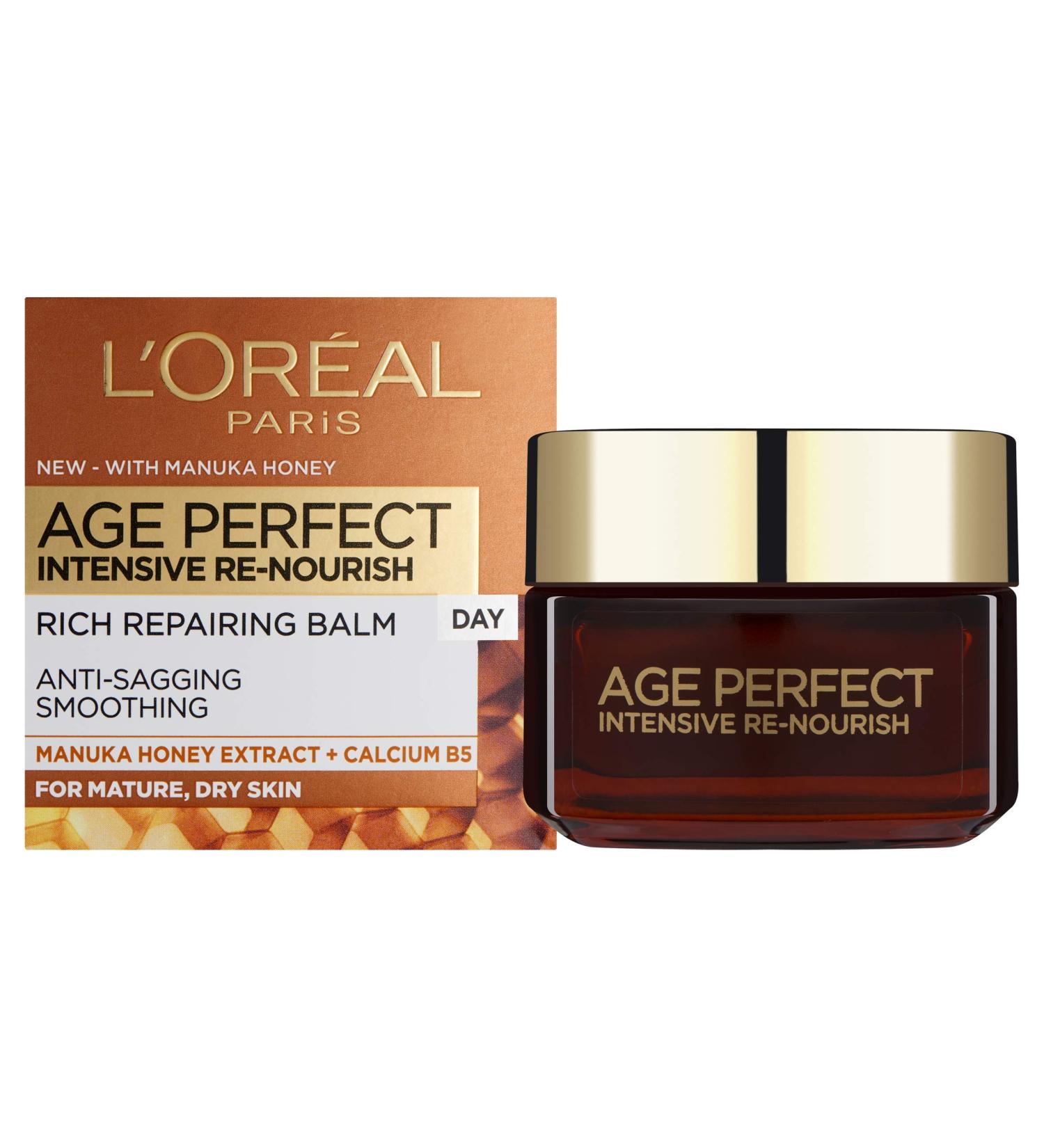 L'Oreal Paris Age Perfect Intensive Renourish Manuka Honey Day Cream for Mature & Dry Skin 50 ml - Buy Online on SooperMarket.com