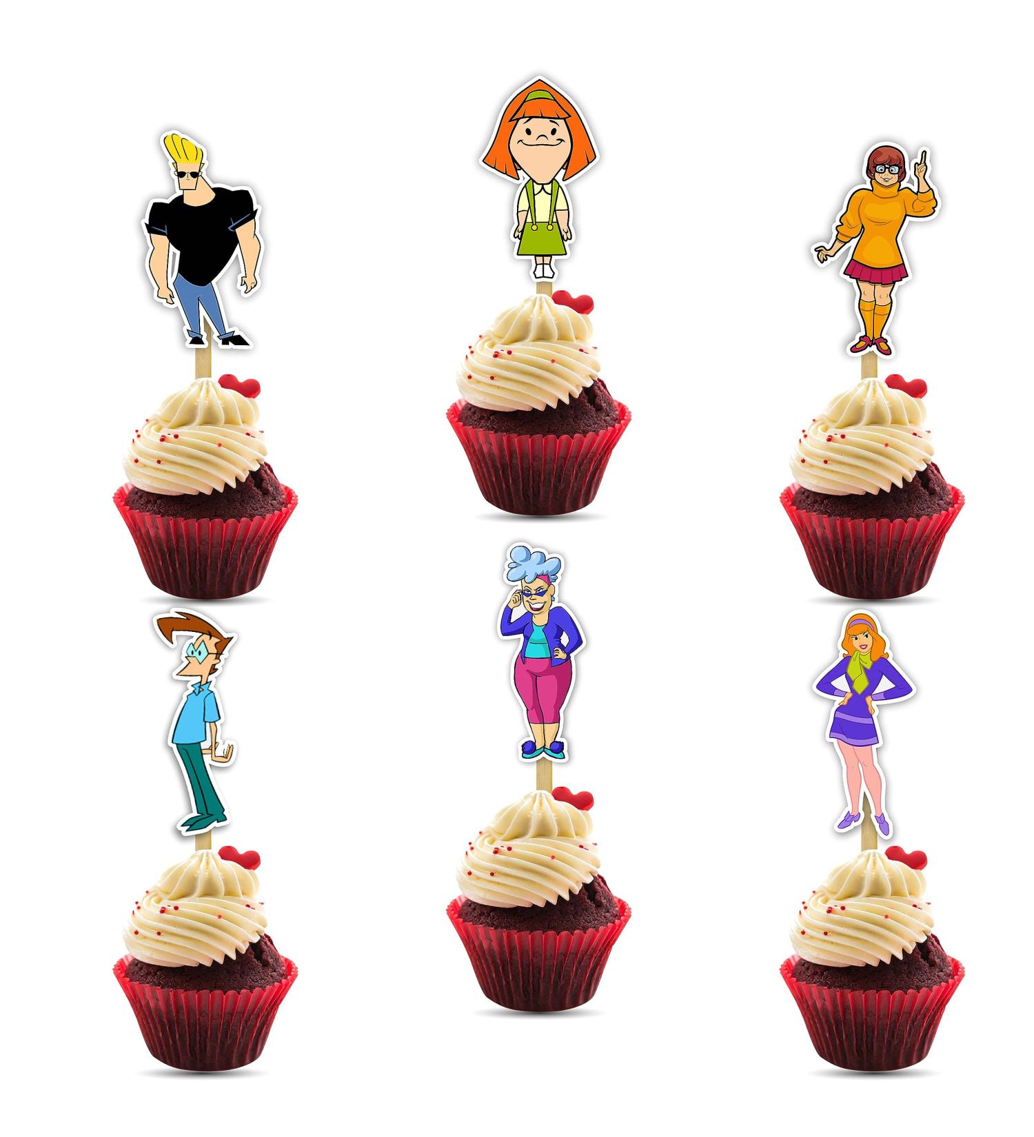 Seyal Johny Brvo cupcake topper Seyal Johny Brvo Cupcake Topper - Buy Online on SooperMarket.com