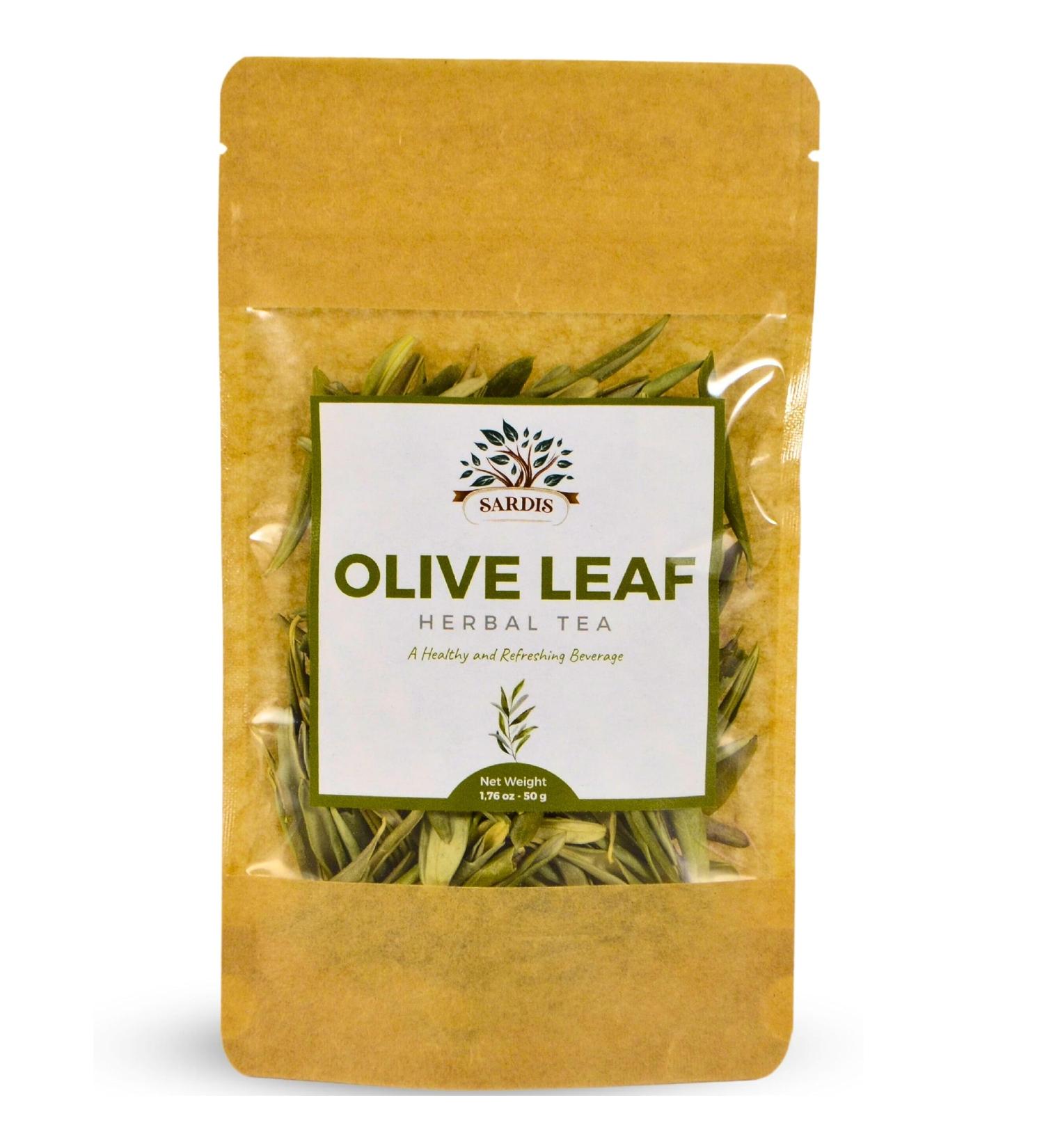 Sardis Olive Leaf Herbal Tea 50 Gram - Buy Online on SooperMarket.com