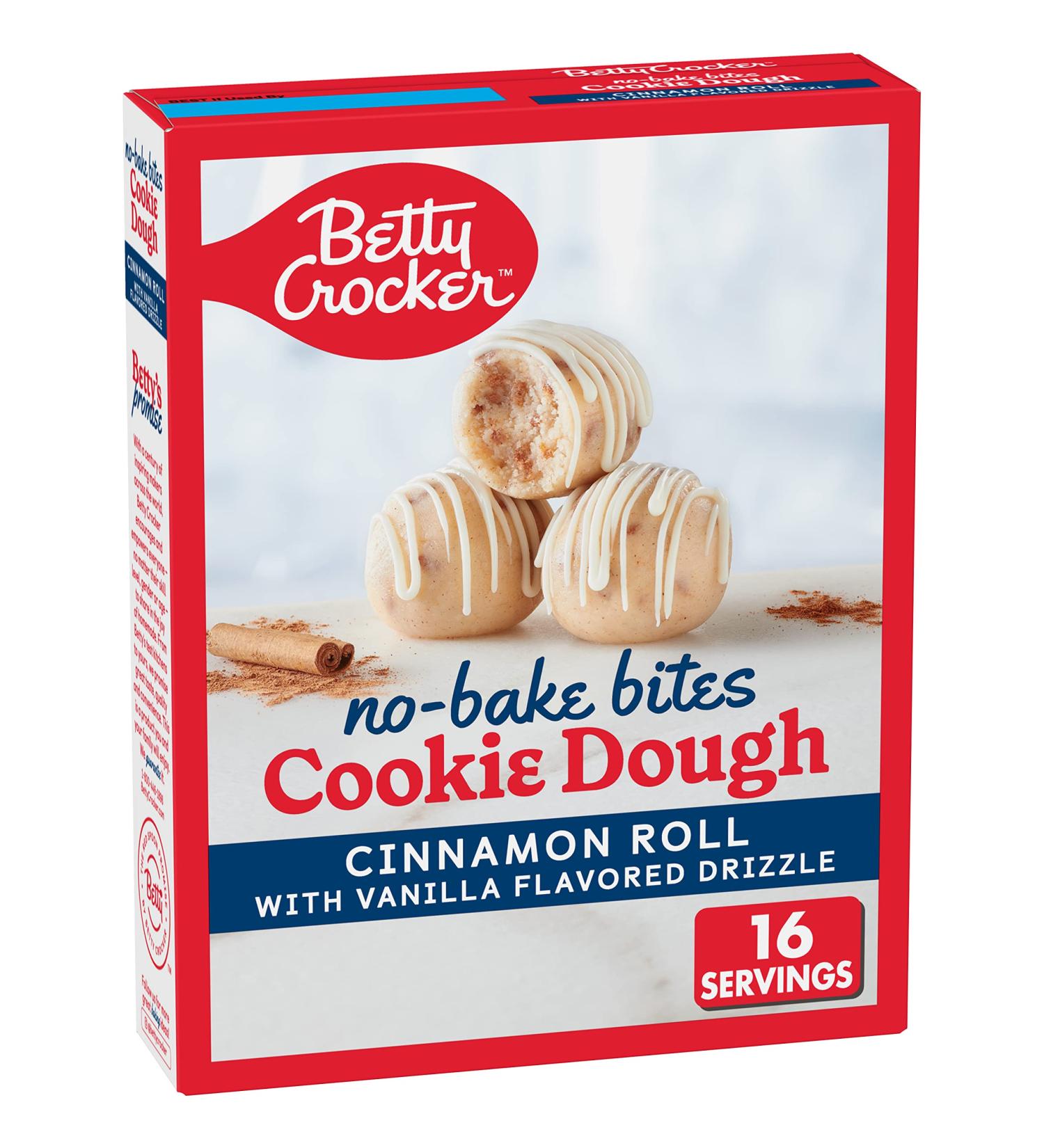 Betty Crocker Cinnamon Roll No-Bake Bites 12.2 oz - Delicious Sweet Treats - Buy Online on SooperMarket.com