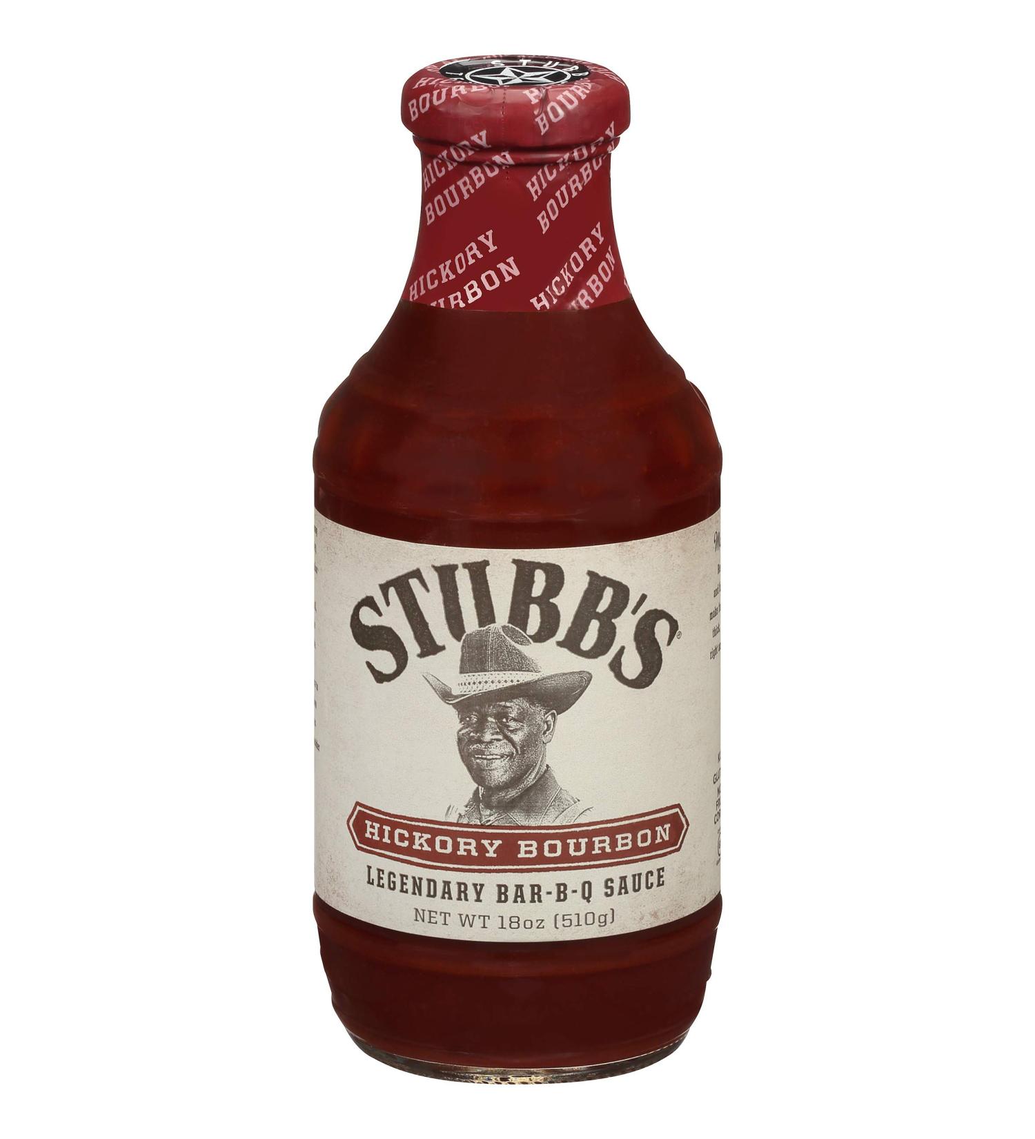 Stubb's Hickory Bourbon BBQ Sauce 18 oz - Authentic Flavor, 1.12 lb (Pack of 1) - Buy Online on SooperMarket.com