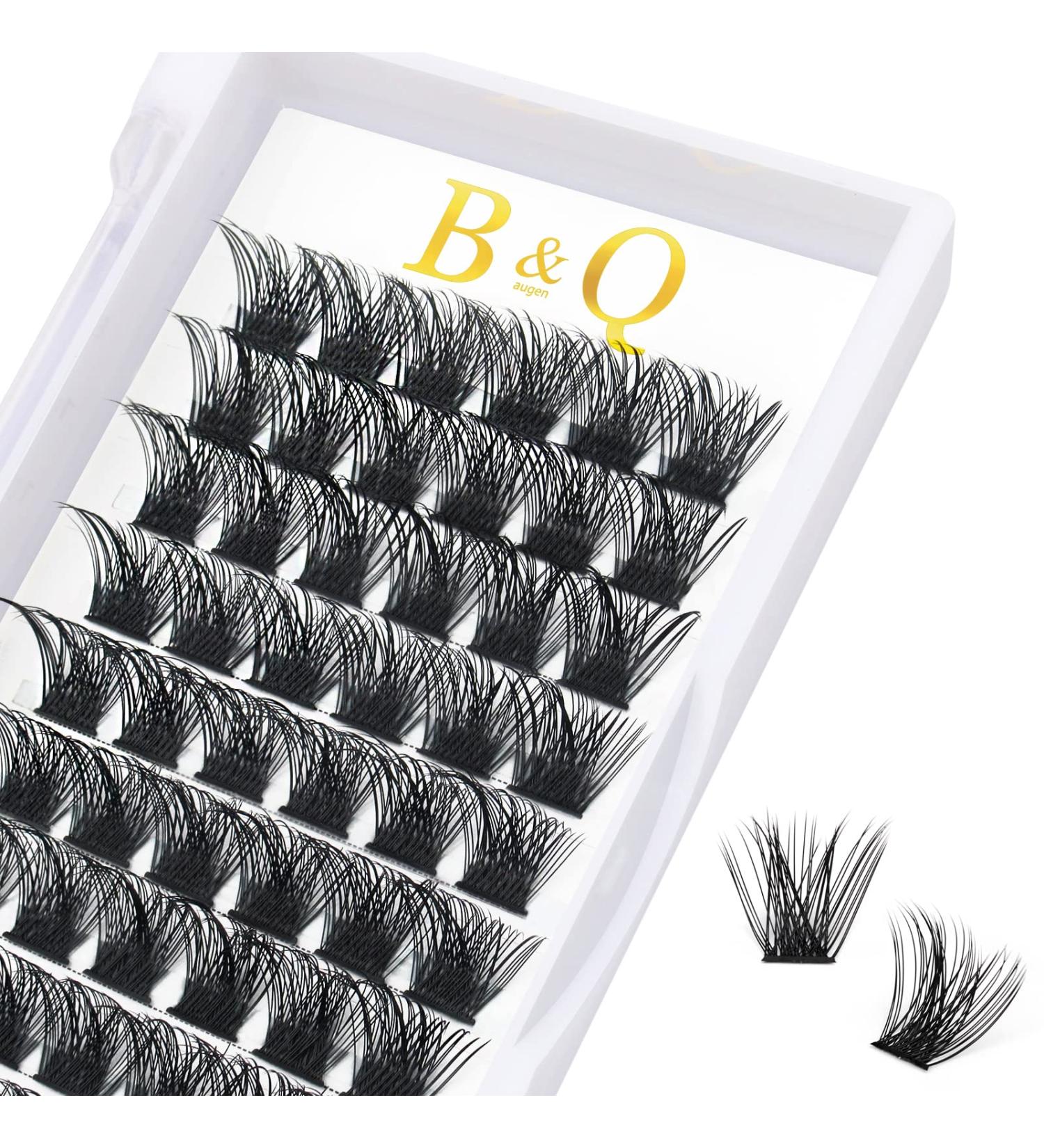 DIY Lash Clusters D Curl 16mm - 72 Mega Volume Eyelash Extensions for Home Use - Buy Online on SooperMarket.com