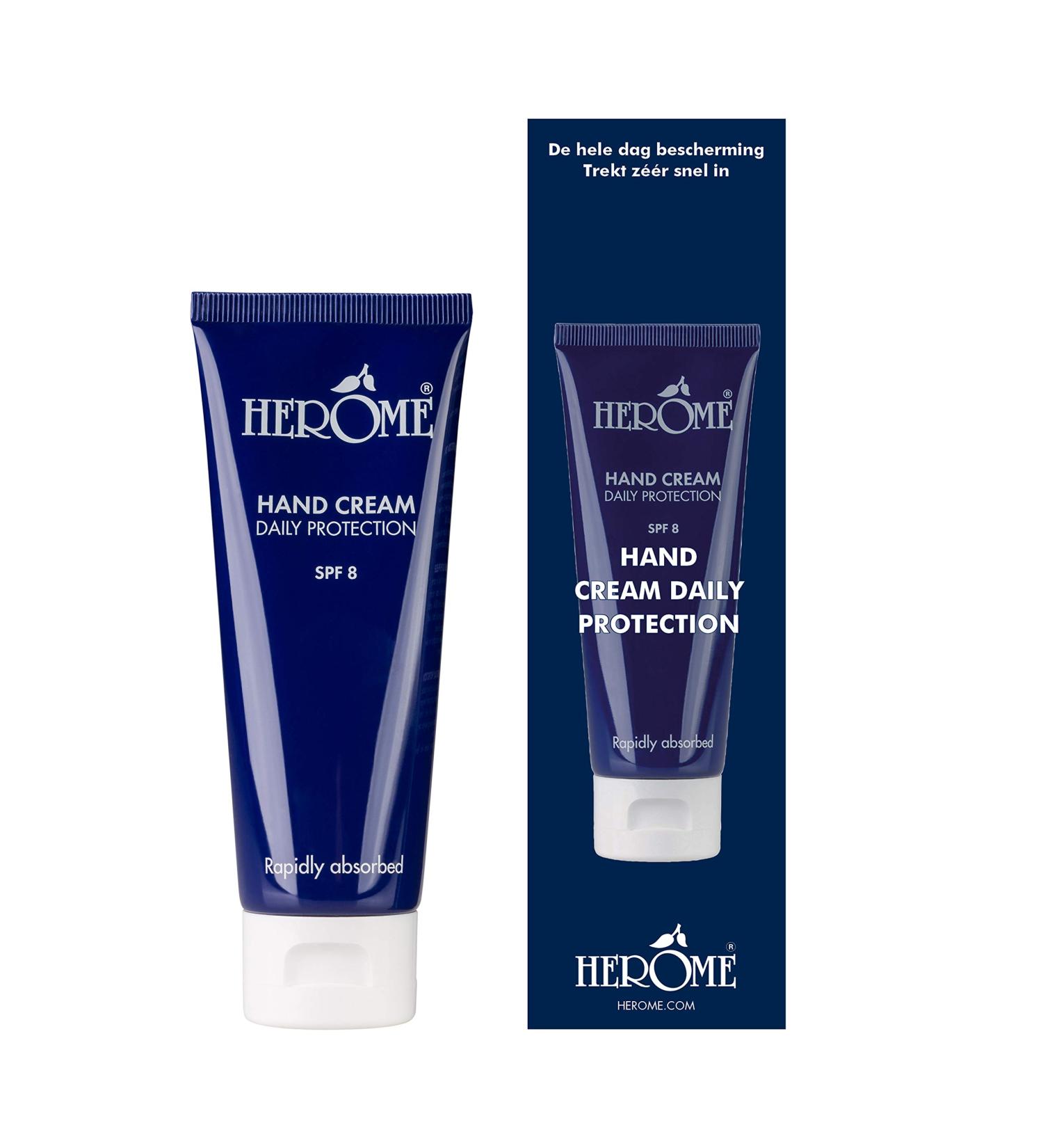 HEROME Hand Cream - Daily Protection for Dry Hands - 75ml | Fast Absorption & Care - Buy Online on SooperMarket.com