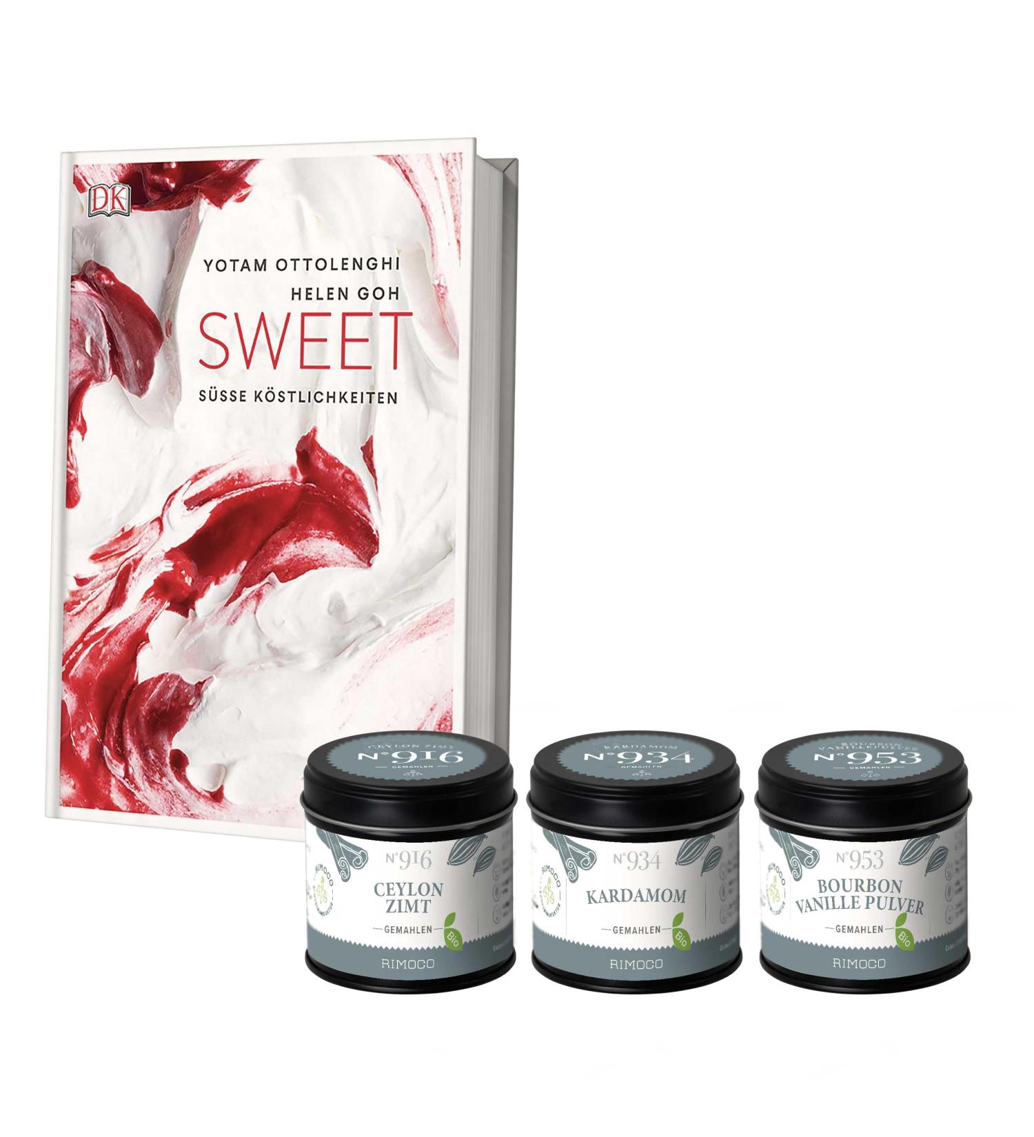 Ottolenghi Sweet Gift Set - Baking Book & Spices | International Shipping Available - Buy Online on SooperMarket.com