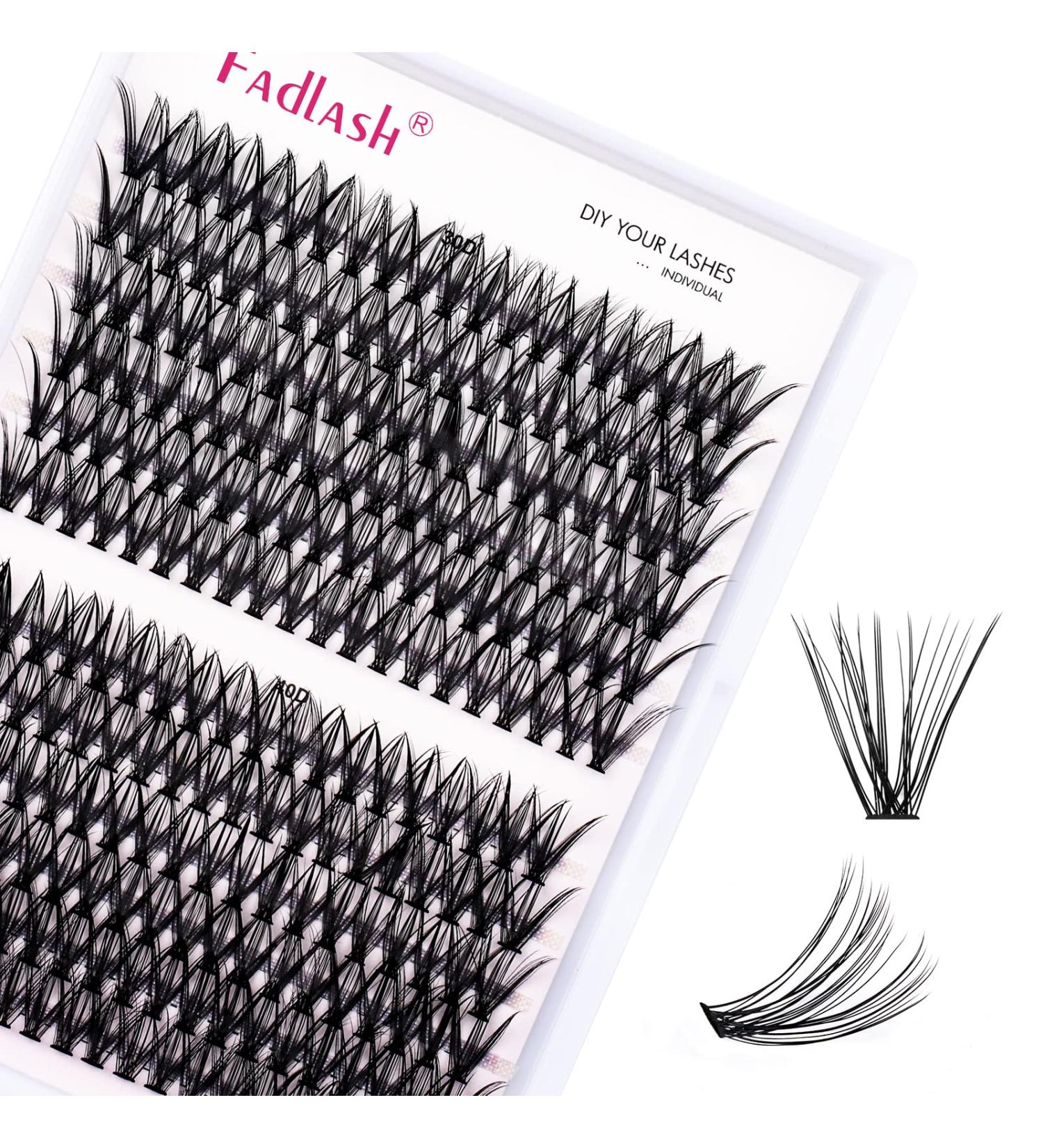 240 30d+40d Wispy Cluster Lash Clusters 0.07mm - DIY Individual Lash Extensions - Reusable Supplies - 14mm - Buy Online on SooperMarket.com