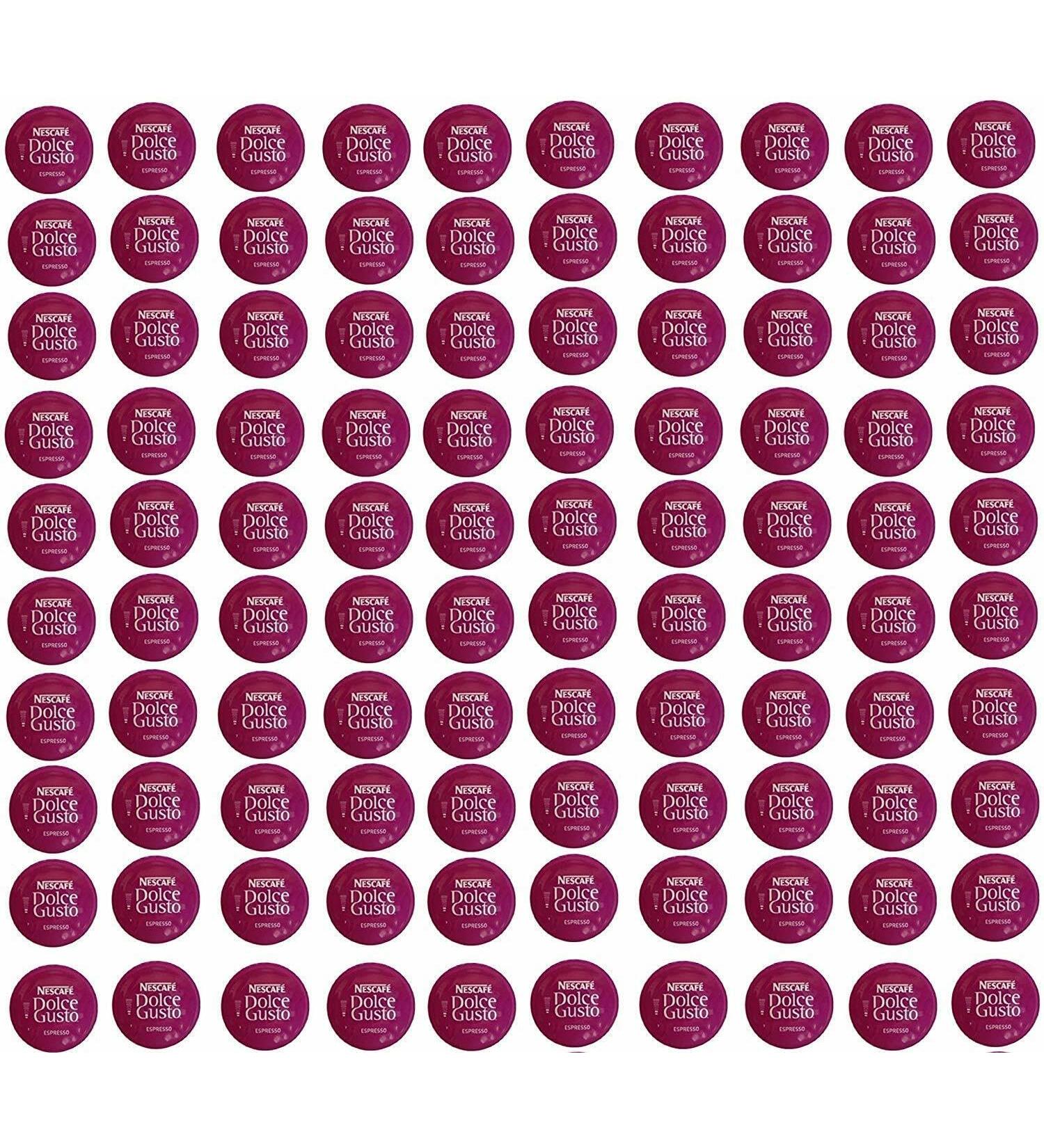 Dolce Gusto Espresso Coffee Pods 100 Capsules 100 Drinks Sold Loose - Buy Online on SooperMarket.com