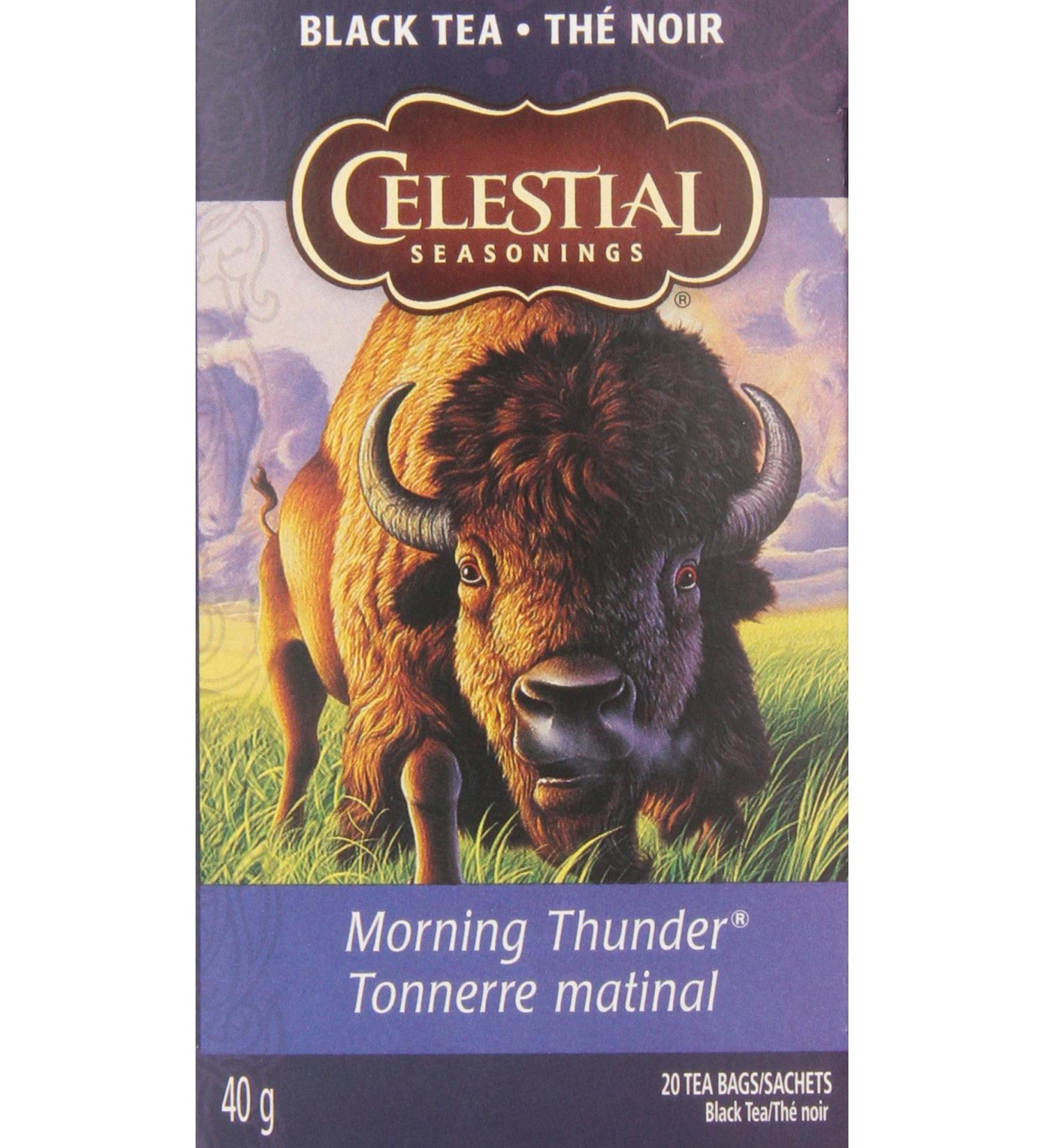 Celestial Seasonings Morning Thunder 6-Count - Buy Online on SooperMarket.com