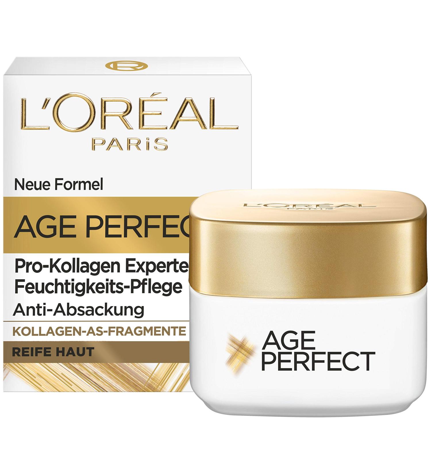 L'Or al Paris Age Perfect Pro Collagen Expert Eye Care 15ml - Anti-Aging Moisture for Ripe Skin & Age Spots Collagen Fragments - Buy Online on SooperMarket.com