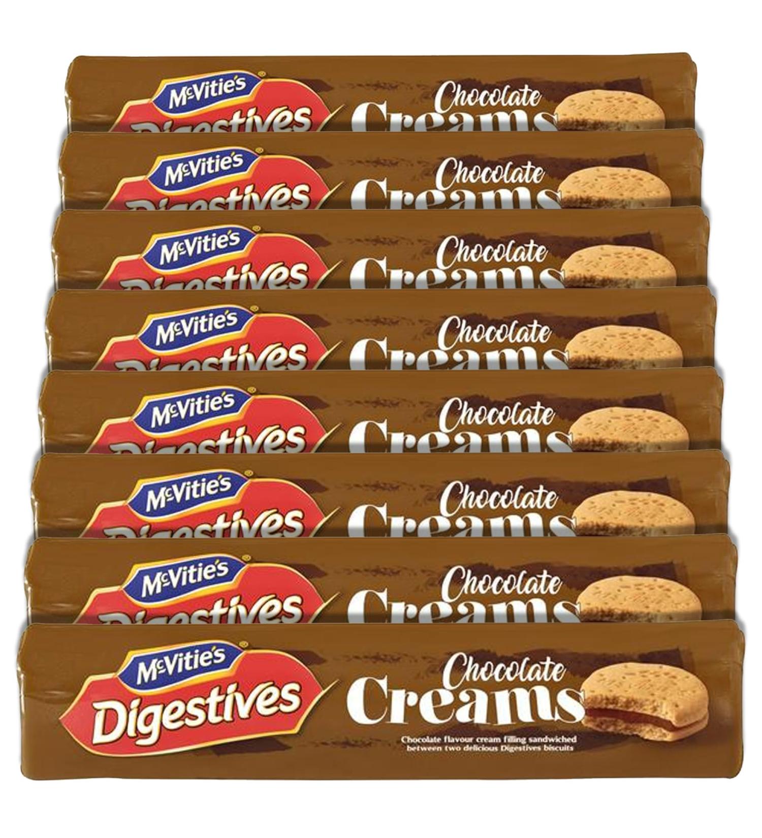 McVitie's Digestives Creams Chocolate Biscuits 168 g (24 Pack) Digestives Creams Chocolate Biscuits 168 g (24 Pack) - Buy Online on SooperMarket.com
