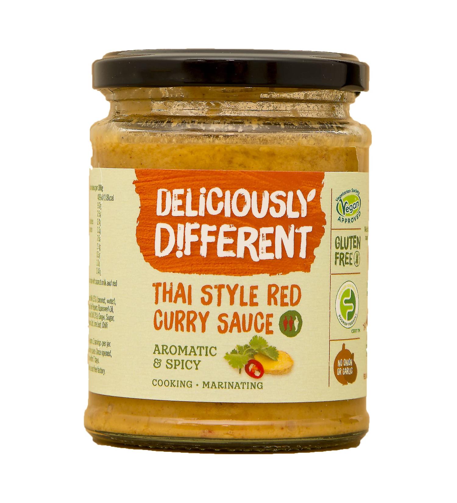 Deliciously Different Thai Style Red Curry Sauce