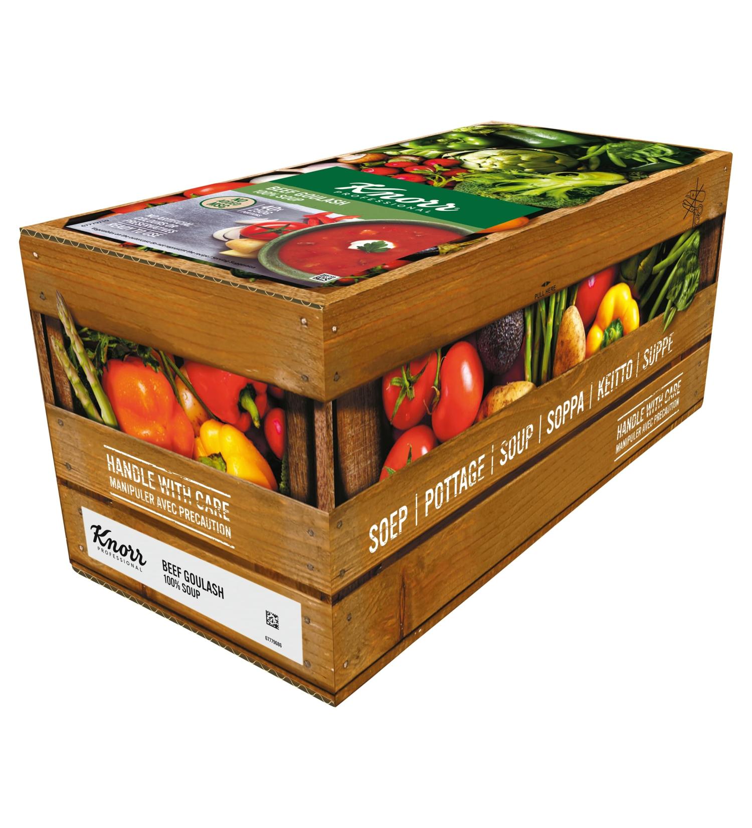 Knorr 100% Soup Beef Goulash 4x2.5kg