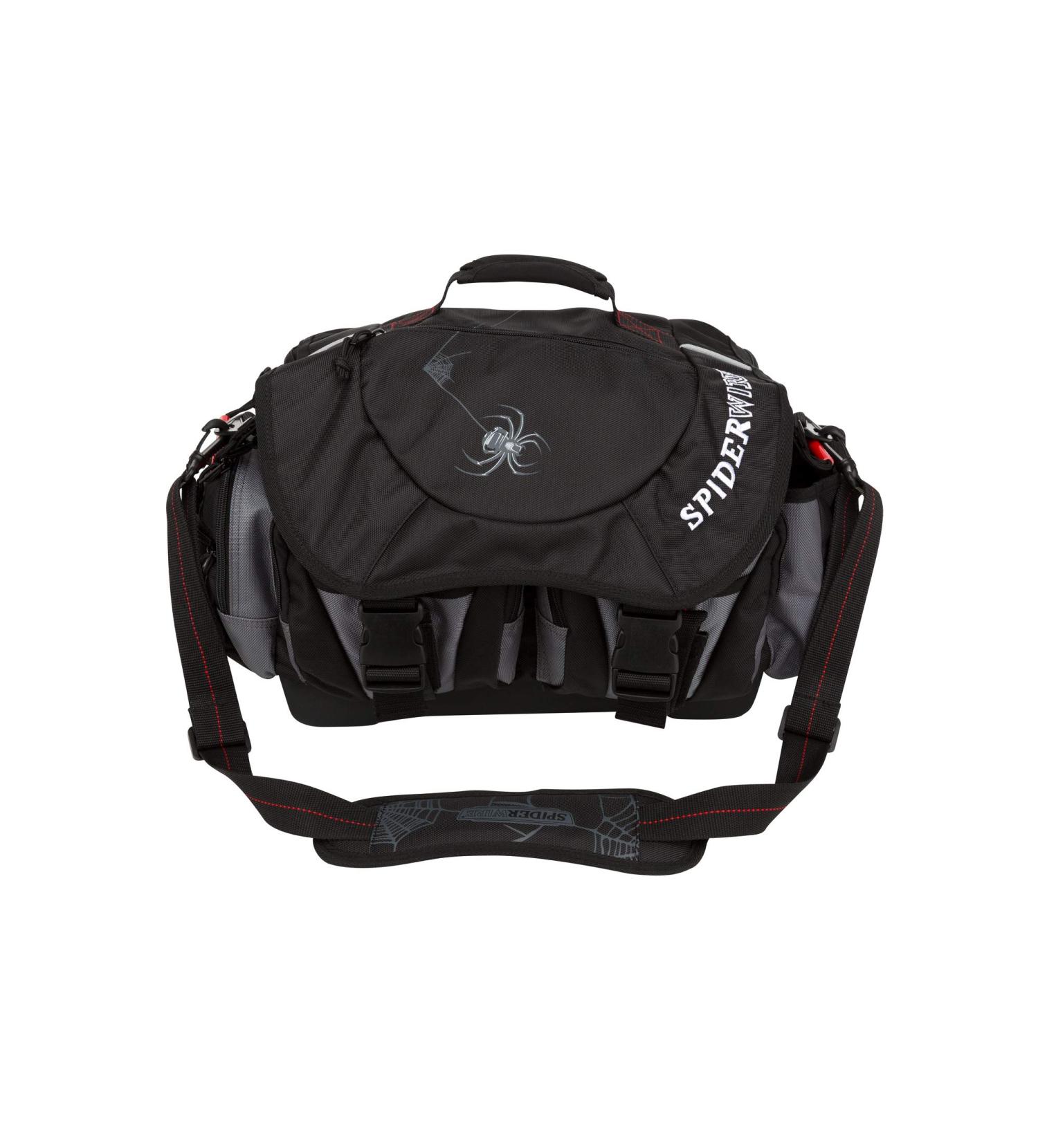 Spiderwire Wolf Tackle Bag - 38.8L Black | Durable Fishing Gear Storage - Buy Online on SooperMarket.com