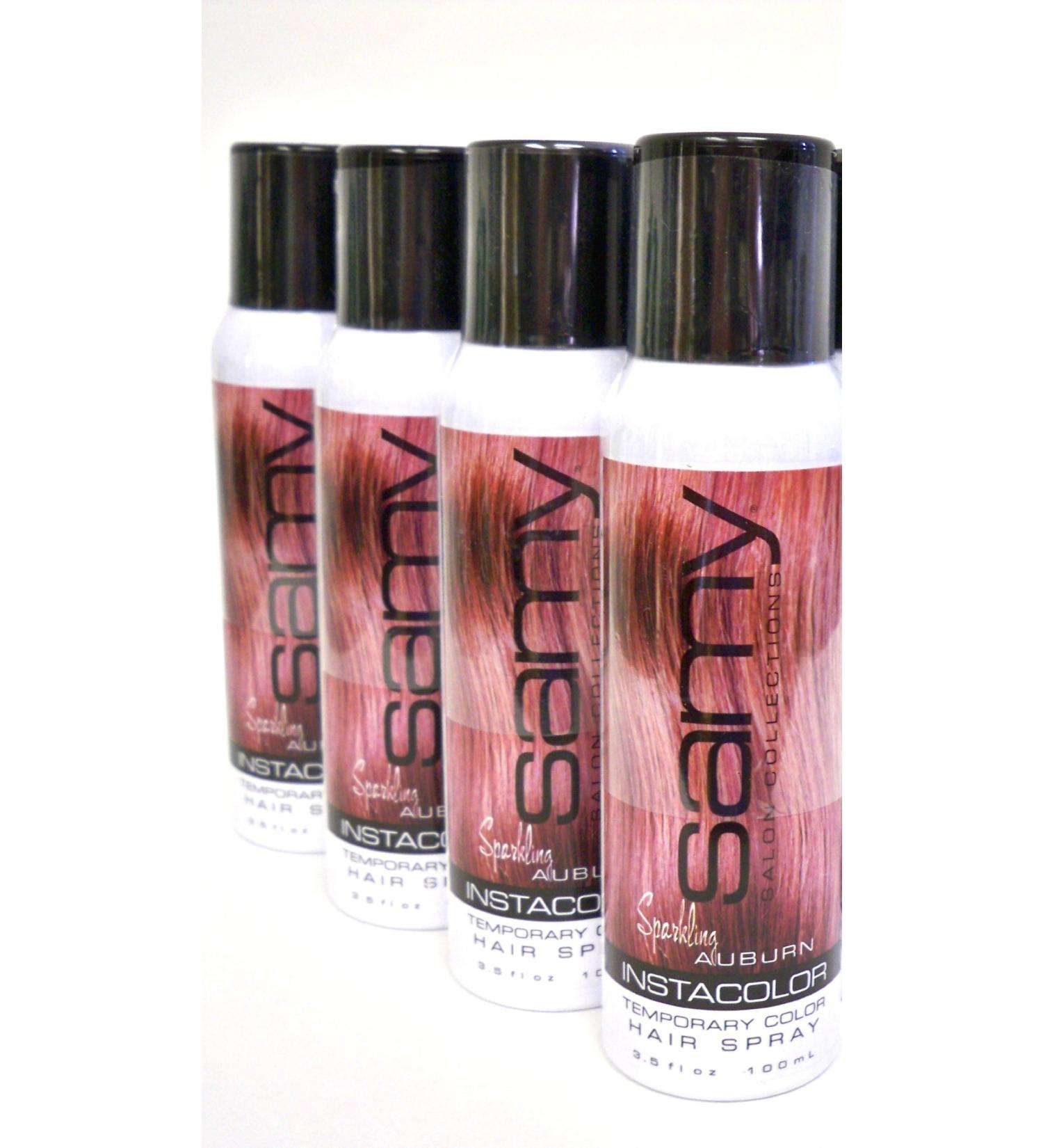 SAMY Instacolor Sparkling Auburn - 3.5oz (4 pack)