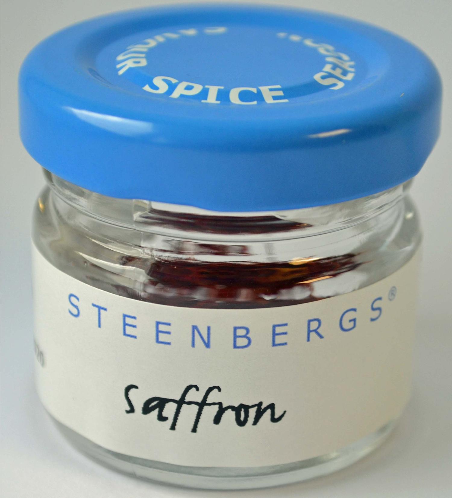 Premium Steenbergs Saffron 0.5g - Pure and Organic Saffron Threads - Buy Online on SooperMarket.com