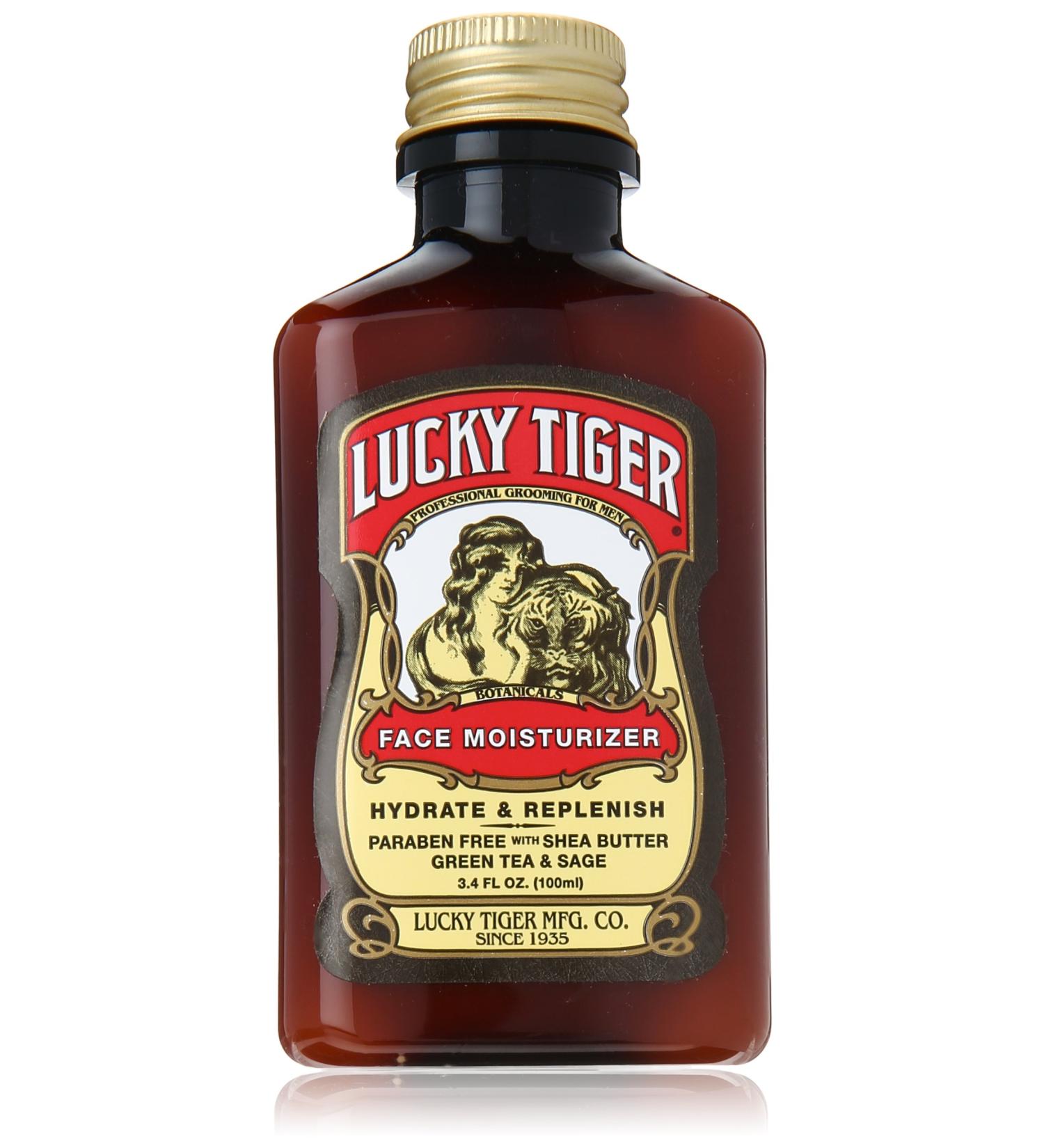 Buy Lucky Tiger Premium Facial Moisturizer 3.5 oz - Hydrating Skin Care for All Skin Types | International Shipping Available - Buy Online on SooperMarket.com