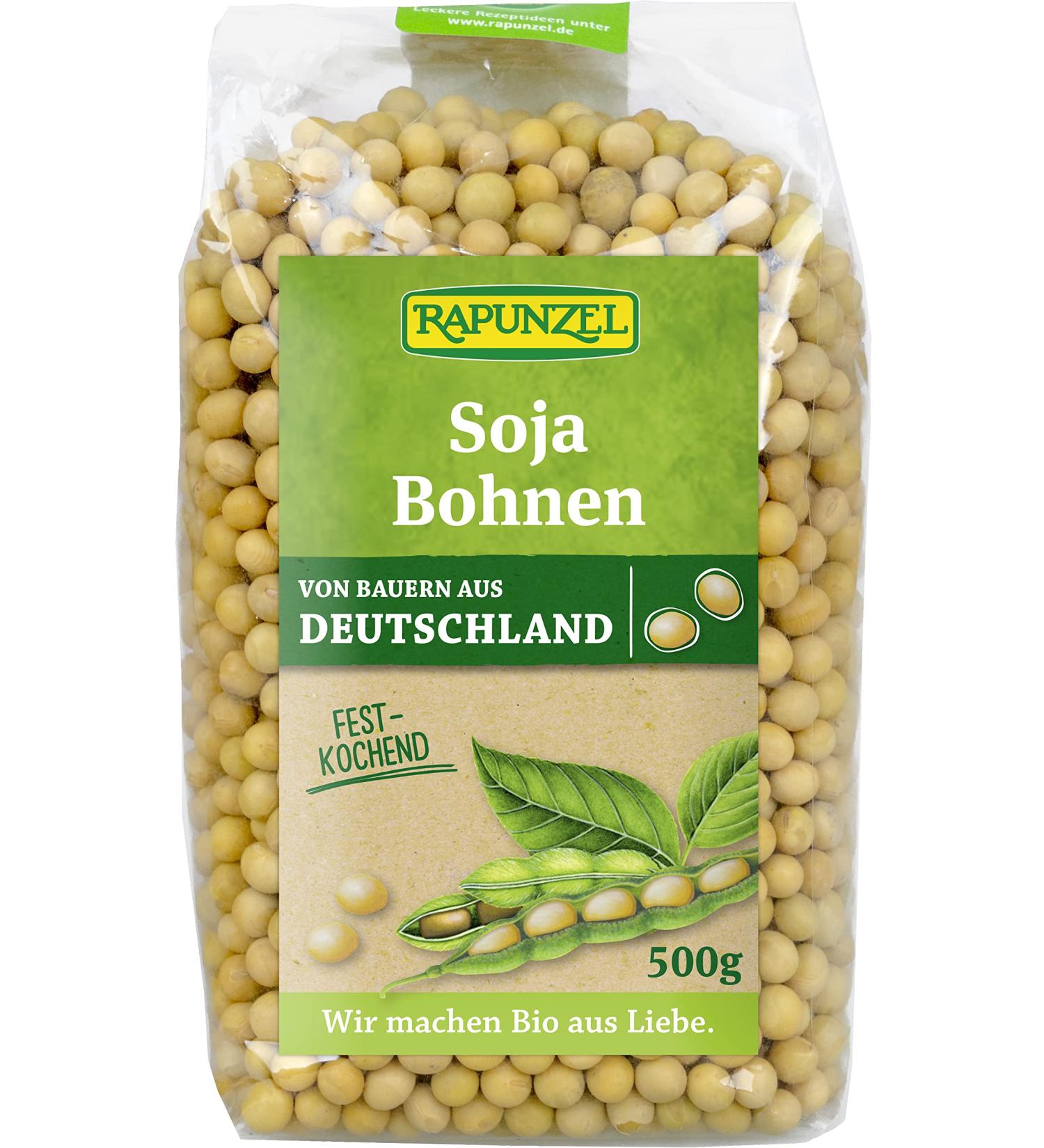 Rapunzel Organic Soybeans (6 x 500 gr) 500 g (pack of 6)