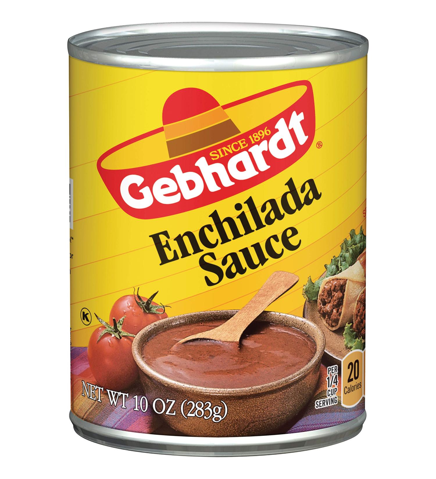 Gebhardt Enchilada Sauce 12 Count - Authentic Mexican Flavor | Pack of 12 - Buy Online on SooperMarket.com