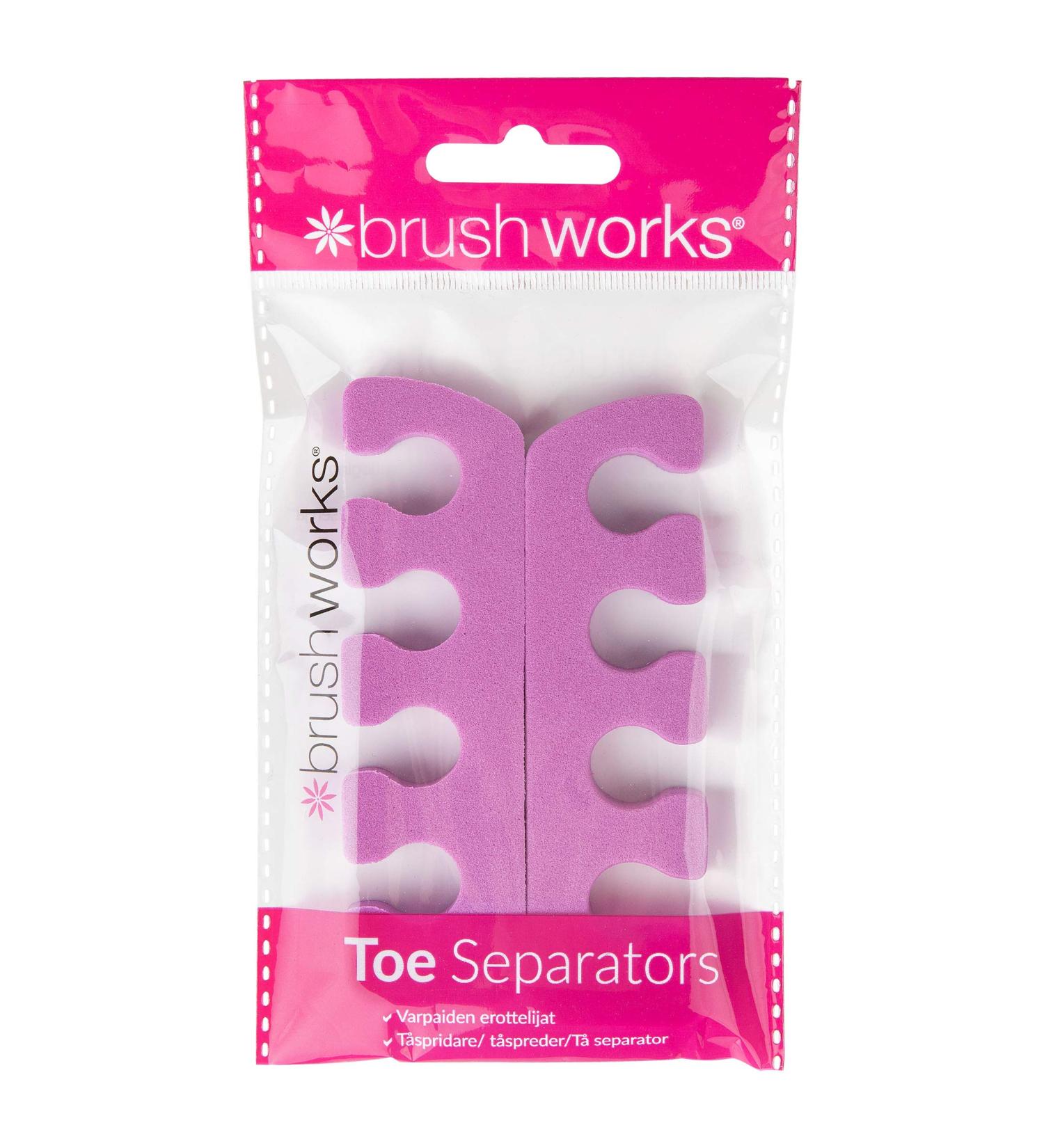 Brushworks Toe Separators - Enhance Comfort and Alignment for Happy Feet - Buy Online on SooperMarket.com