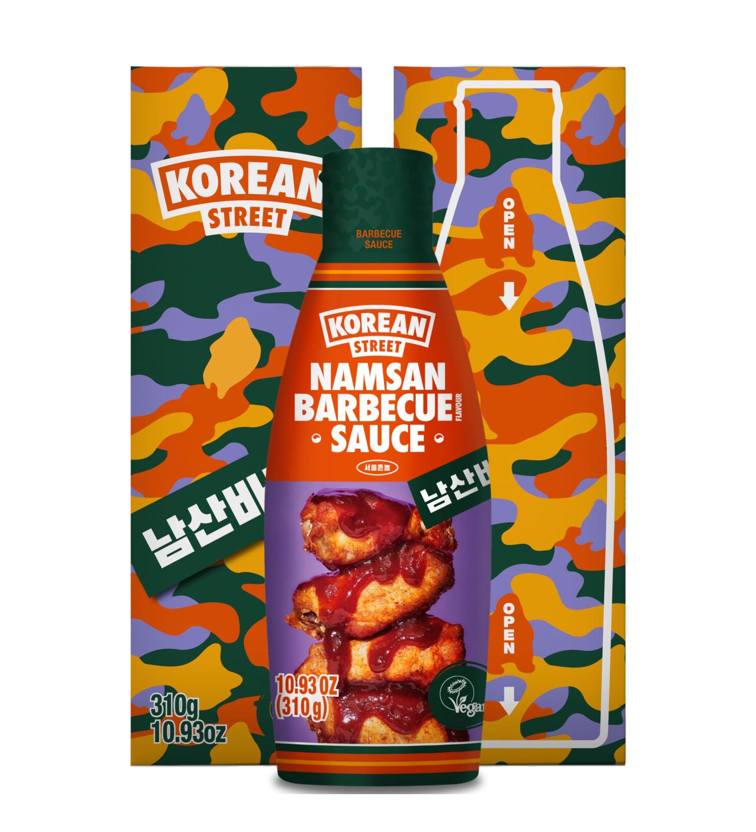 Korean Street Namsan BBQ Sauce | Vegan Gluten-Free Easy to Use | Authentic Korean Flavor for Barbeque Lovers - Buy Online on SooperMarket.com