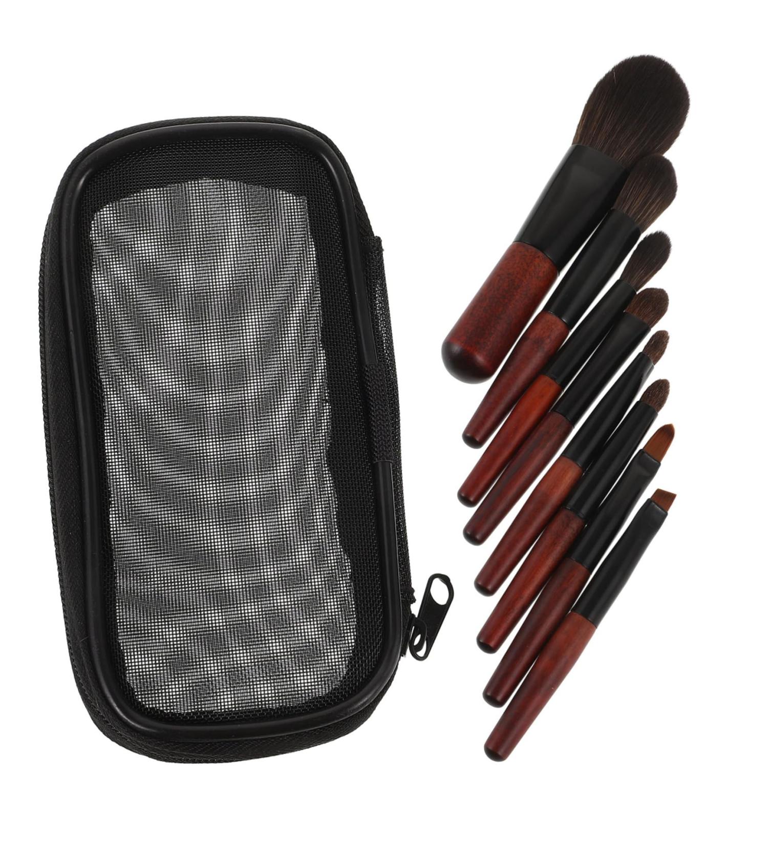 Portable Makeup Brush Kit for Women - Complete Set for Cosmetics - Ideal for Girls | High-Quality Makeup Brushes - Buy Online on SooperMarket.com