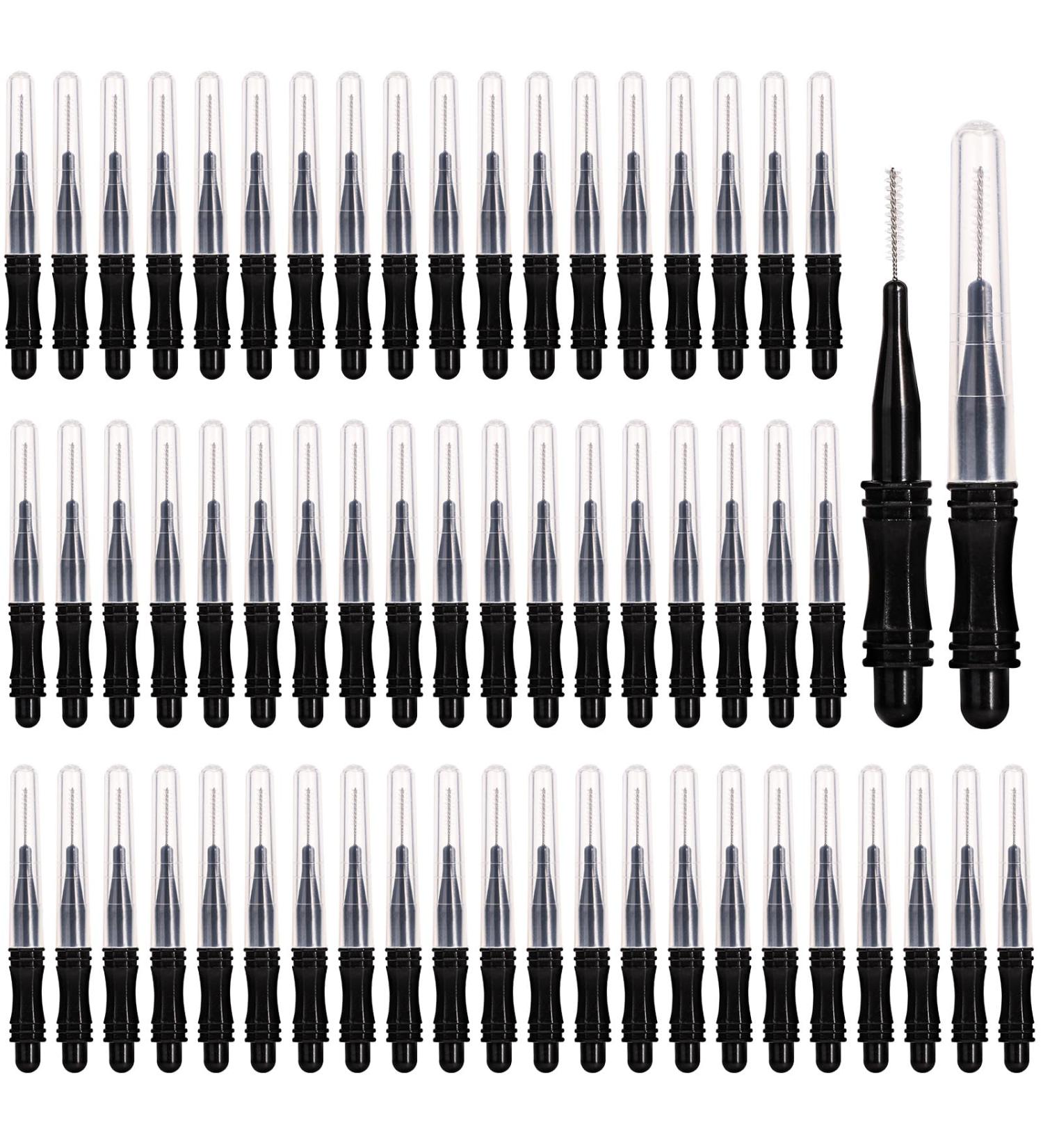 Buy 100pcs Micro Eyebrow Brush Set - Portable Eyebrow Lamination & Spoolie Brushes for Eyebrows & Lash Lift Tools | International Shipping Available - Buy Online on SooperMarket.com