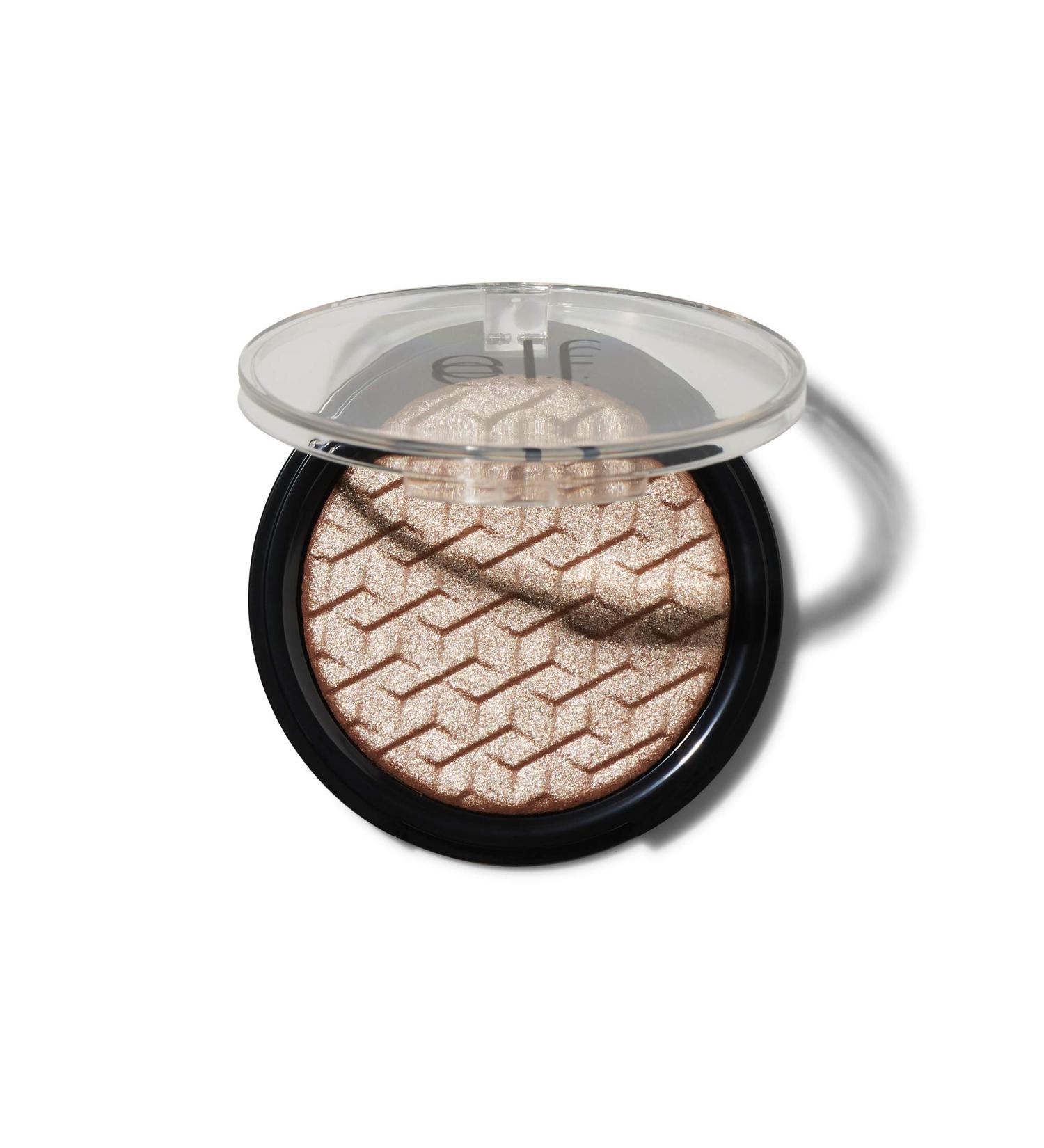 e.l.f Metallic Flare Highlighter - Rose Gold Jelly Formula for High Shimmer Glow - 0.18 oz - Buy Online on SooperMarket.com