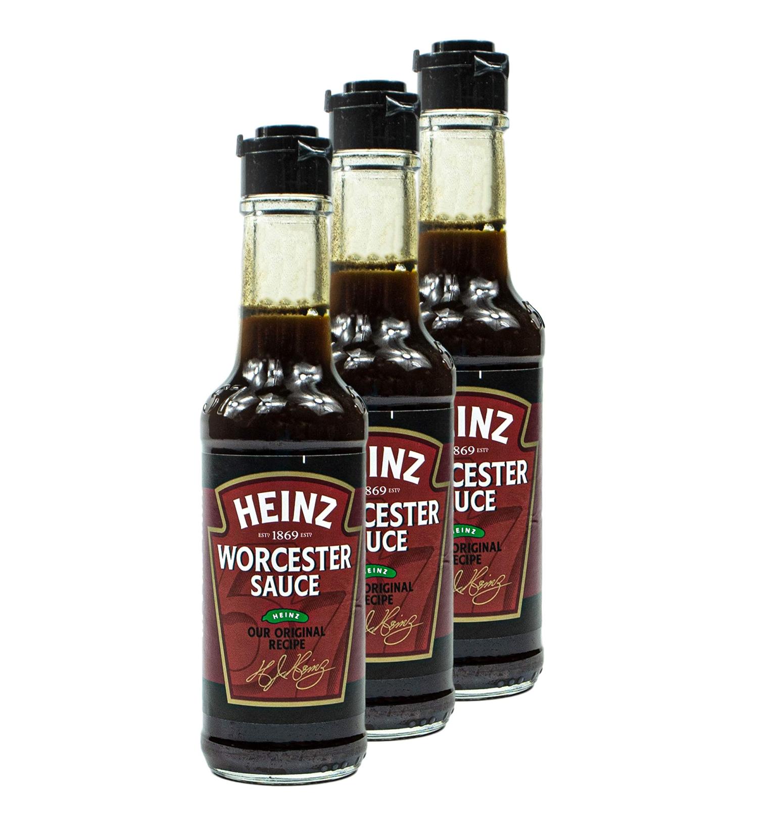 Heinz 3 Spach Worcester Sauce 150ml - Premium Spice Sauce for Meat Fish & Vegetables - International Shipping Available - Buy Online on SooperMarket.com