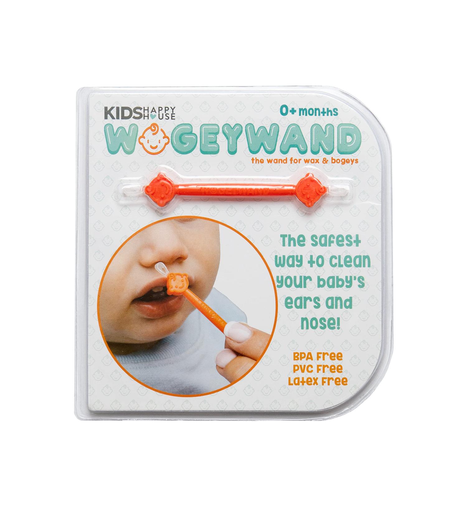 Wogeywand - The Safe and Easy to Use Dual End Wand for Wax and Bogeys for Babies and Toddlers - Buy Online on SooperMarket.com