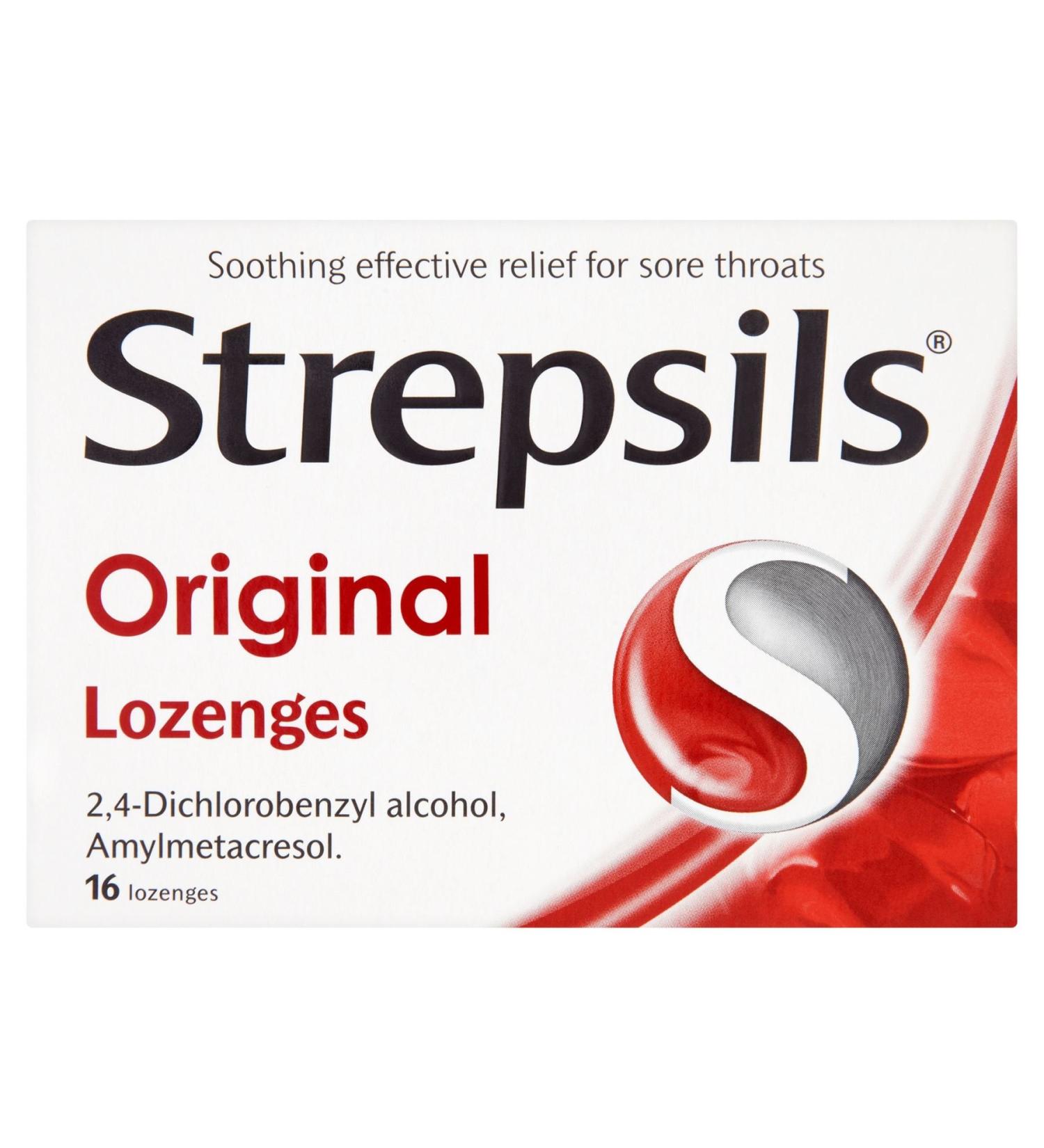 12 x Strepsils Original Lozenges 16 Lozenges