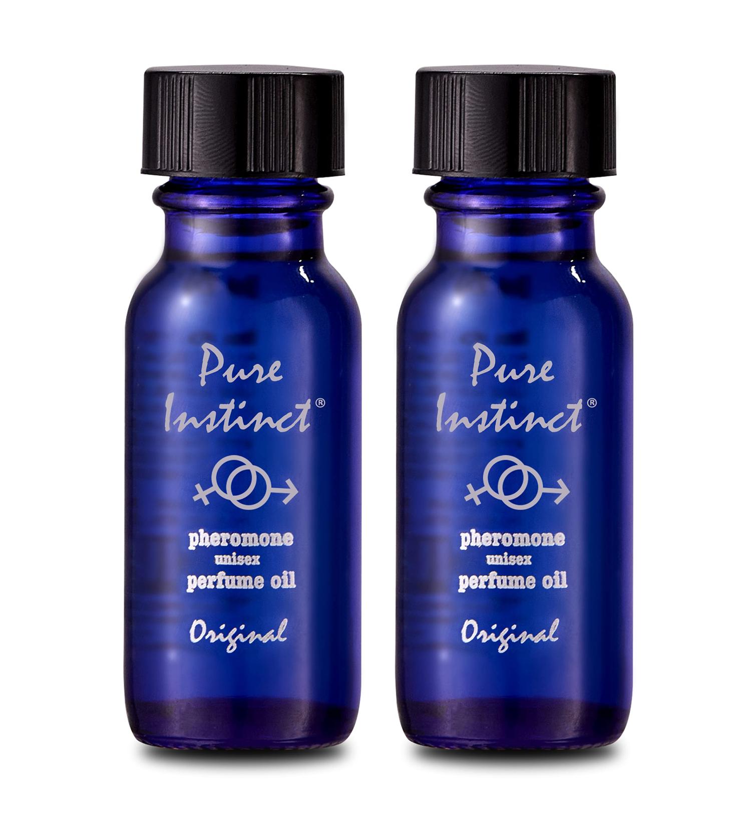 Pure Instinct (2-Pack - The Original Pheromone Infused Essential Oil Perfume Cologne - Unisex Attracts Men and Women - TSA Ready Fruity 0.25 Fl Oz (Pack of 2) - Buy Online on SooperMarket.com