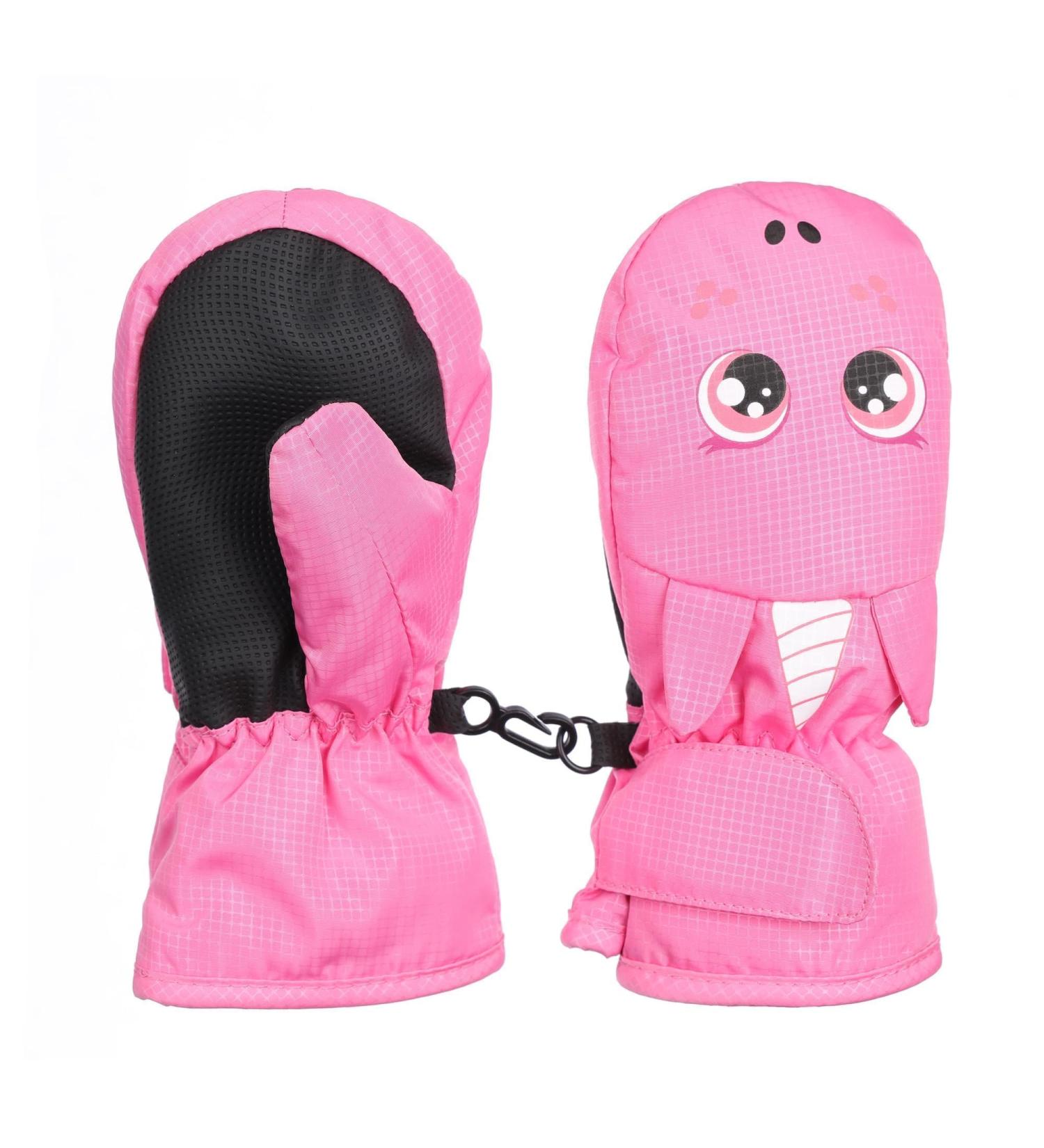 FAYHIJUN Kids Waterproof Winter Mittens - Pink Unicorn, Size L(Age 7-9) - Buy Online on SooperMarket.com