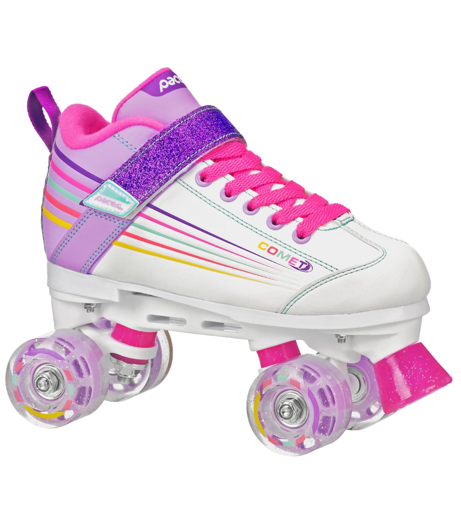 Pacer Comet Kids Roller Skate - White, Kids Size 4 | Buy Online - Buy Online on SooperMarket.com