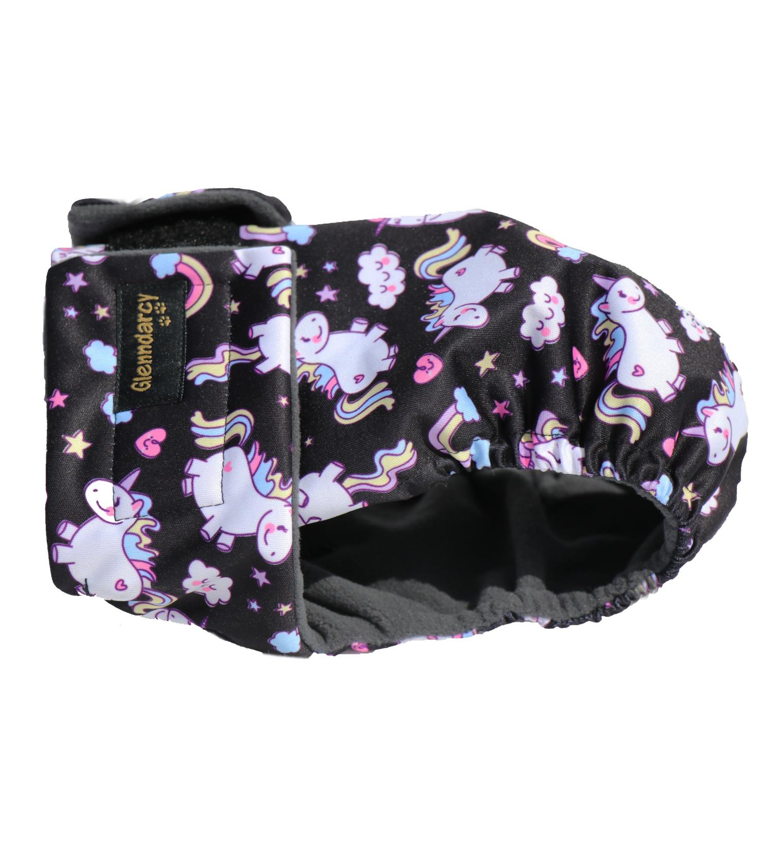 Glenndarcy Dog Diapers Without Tail Hole - Medium Pants for French Bulldogs & Unicorns | Best for Comfort & Fit - Buy Online on SooperMarket.com