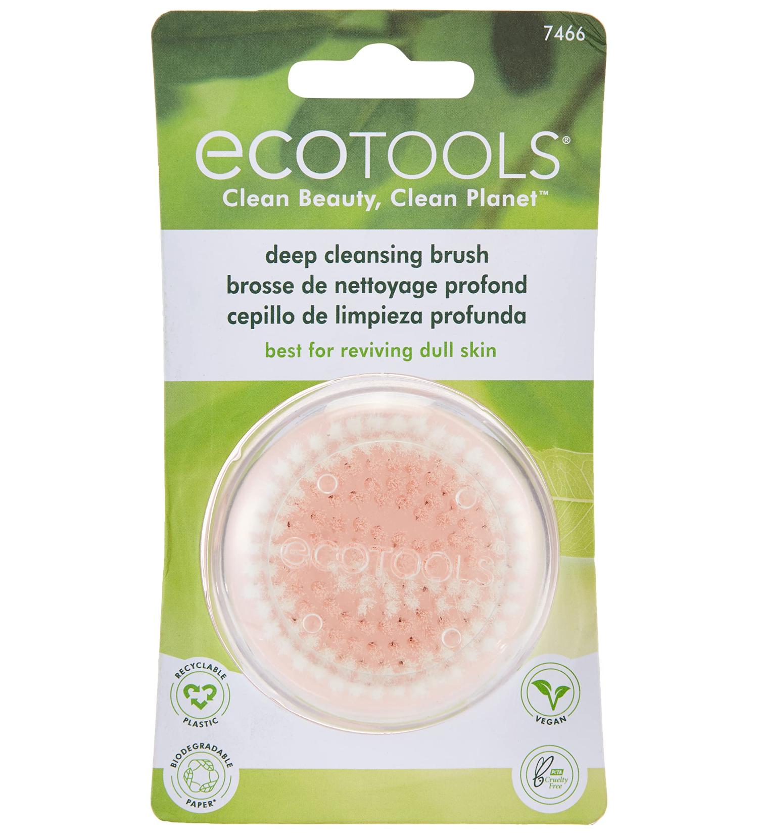 EcoTools Deep Cleansing Brush - Gentle Exfoliation for Radiant Skin - Buy Online on SooperMarket.com