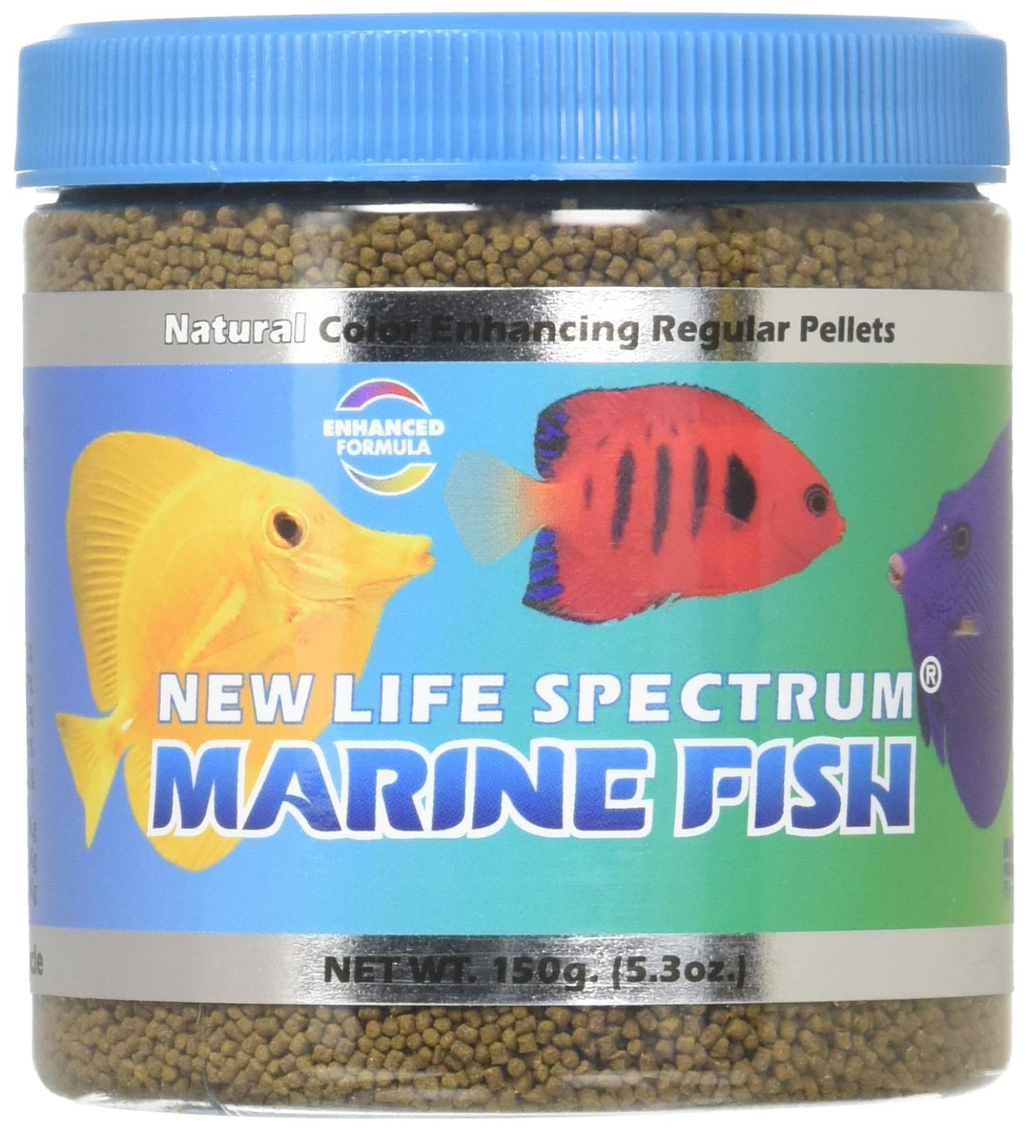 New Life Spectrum Marine Fish Tropical Food Pellets 5.3oz - Pack of 1 - Buy Online on SooperMarket.com