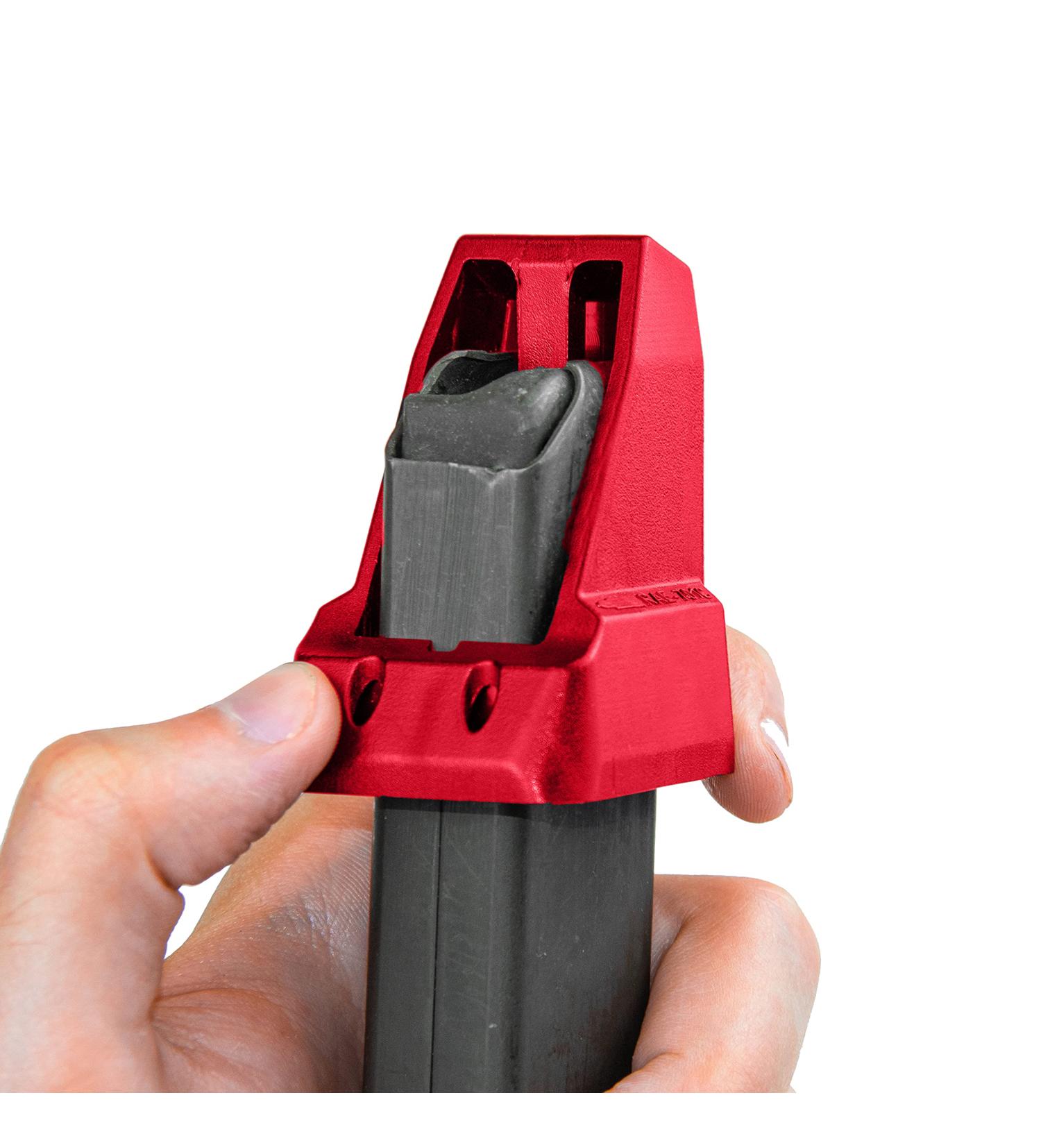 RAEIND Universal Speedloader for 9mm Double Stack Handguns - Red - Buy Online on SooperMarket.com