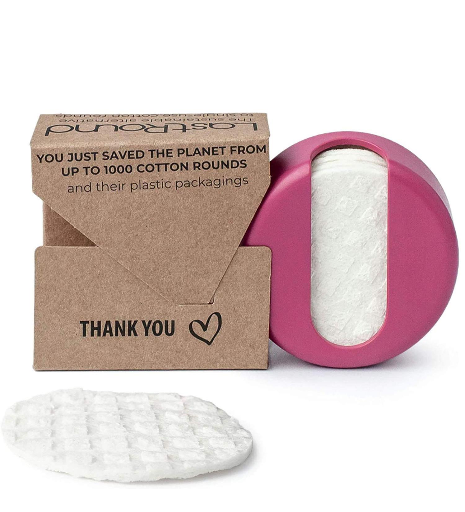 New Lastround Reusable Cotton Pads - Eco-Friendly Slimming Washable Pads - Made in Denmark - Sustainable Alternative to Disposable Cotton Pads - Buy Online on SooperMarket.com