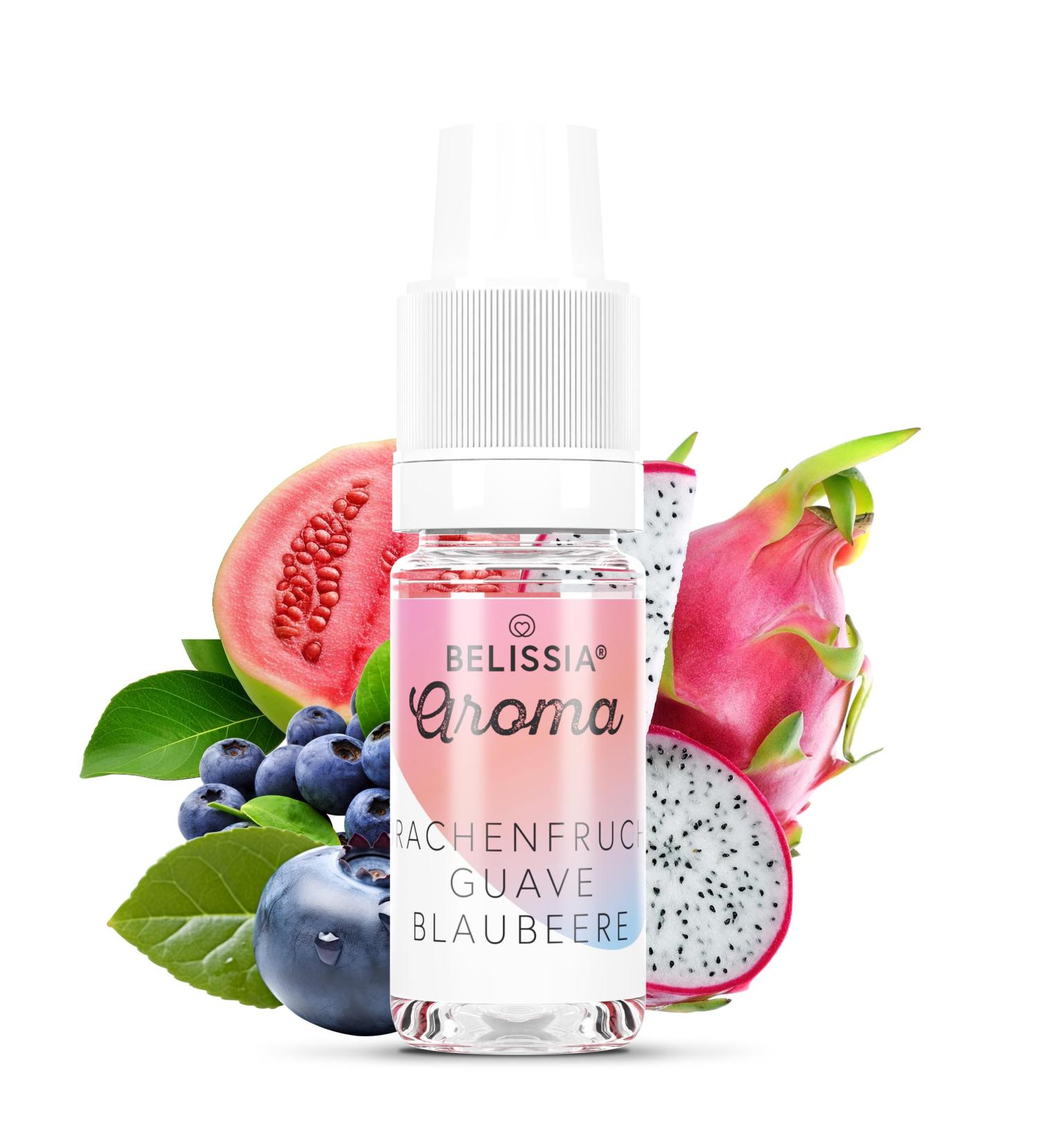 Belissia Food Aroma 10ml - Dragon Fruit Guava & Blueberry - High-Dose Flavor for Cooking Baking & Refreshment - Buy Online on SooperMarket.com