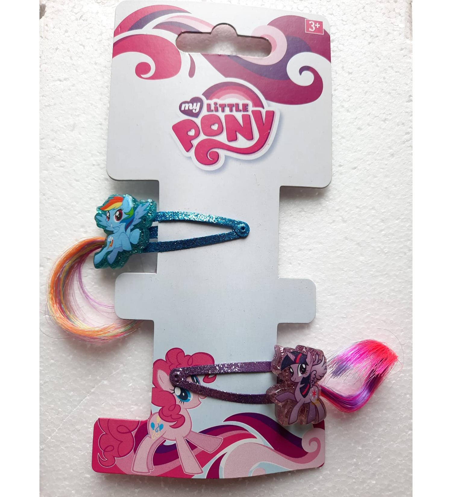 My Little Pony Disney Hair Clips 2 Pack