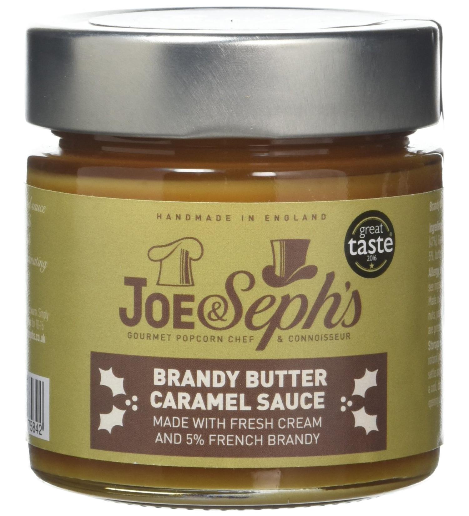 Joe & Seph's Brandy Butter Caramel Sauce 230g - Decadent Flavors in a Pack of 1 - Buy Online on SooperMarket.com