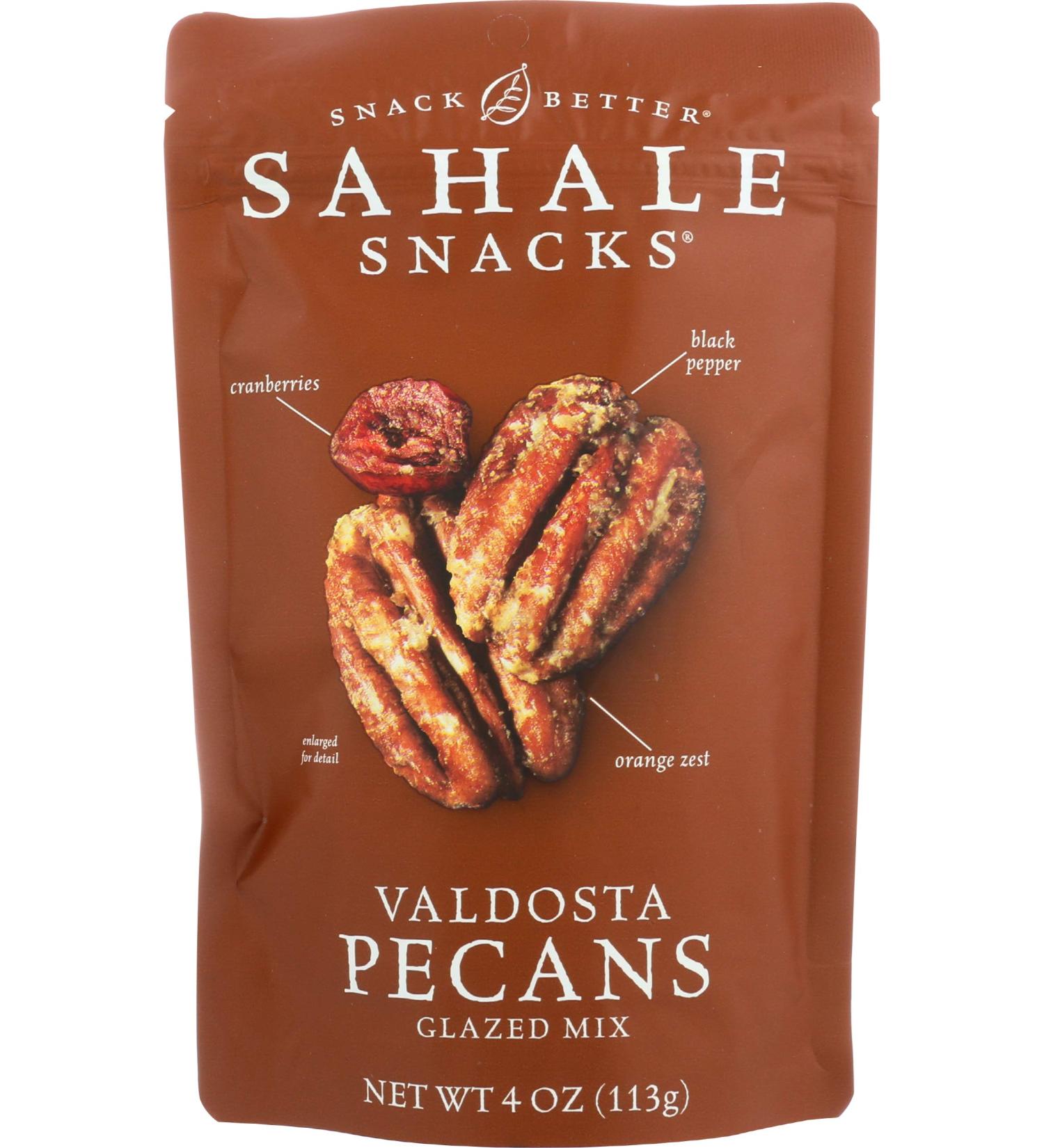 Sahale Snacks Valdosta Pecans Glazed Mix - 4 oz | Gourmet Nut Snack - Buy Online on SooperMarket.com