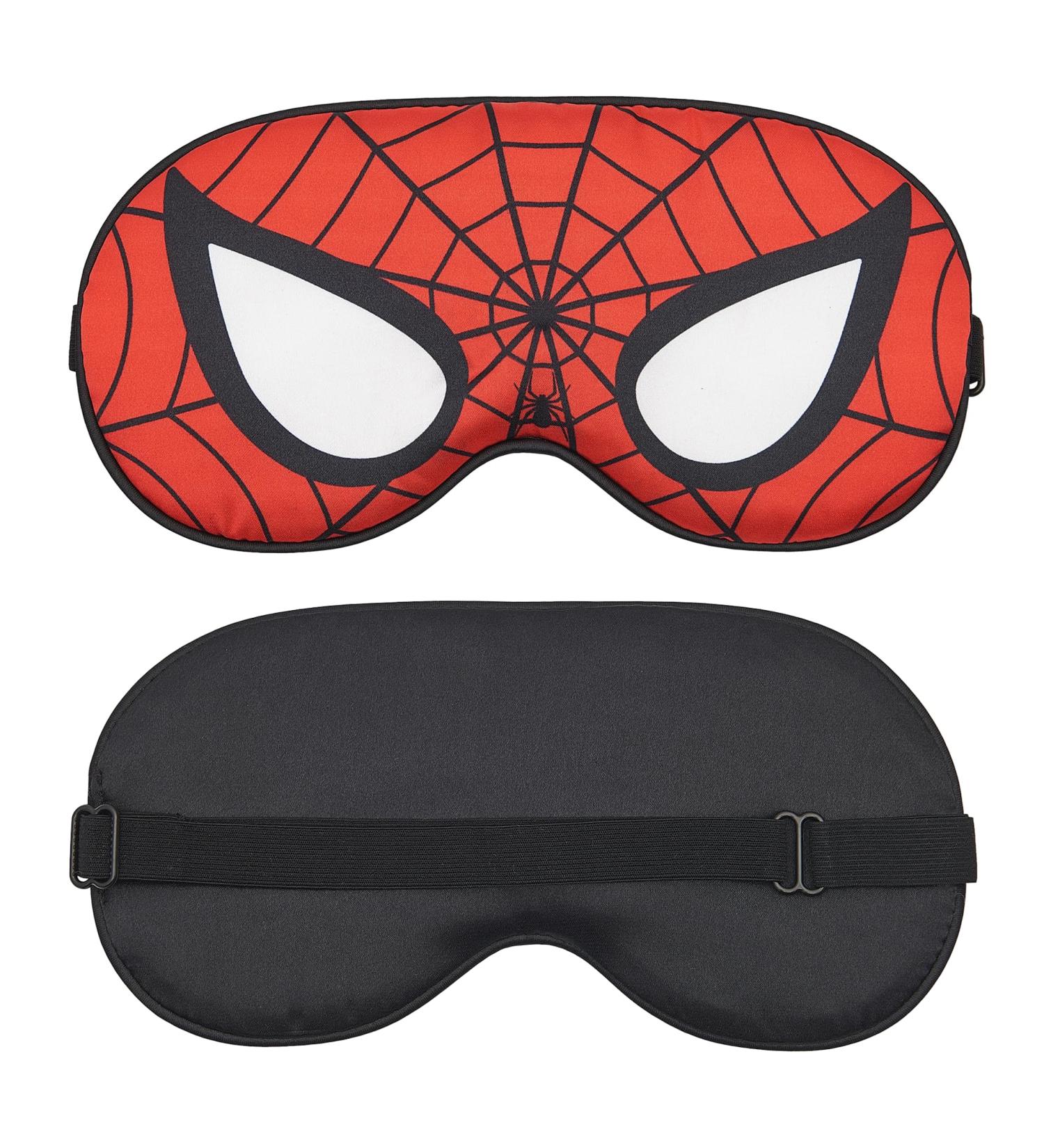 Cartoon Design Silk Sleep Mask - Soft, Breathable & Adjustable | Red | for Sleep/Shift Work/Travel/Nap - Buy Online on SooperMarket.com