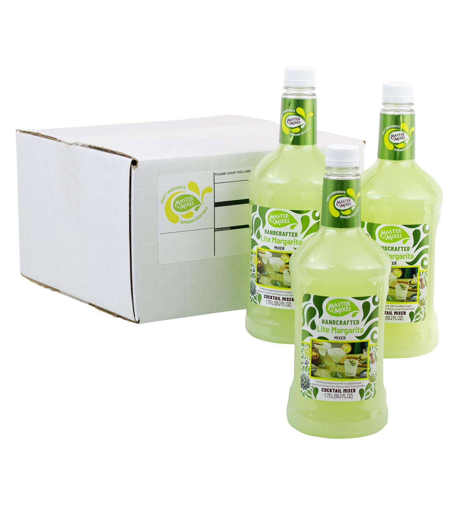 Master of Mixes Margarita Lite Drink Mix  Ready To Use  1.75 Liter Bottle (59.2 Fl Oz)  Pack of 3 59.2 Fl Oz (Pack of 3) - Buy Online on SooperMarket.com