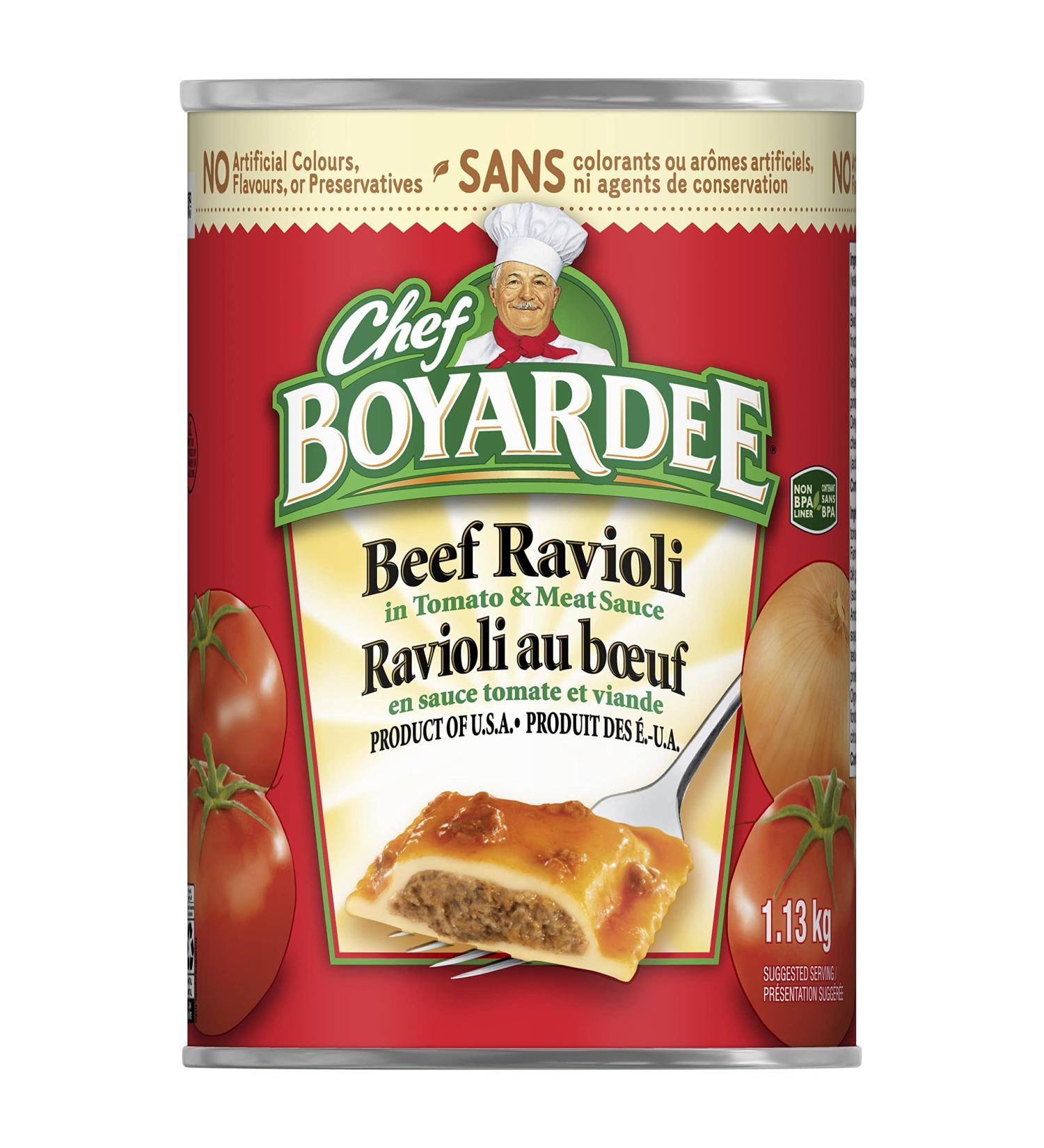 Chef Boyardee Beef Ravioli 1.13 kilograms - Buy Online on SooperMarket.com