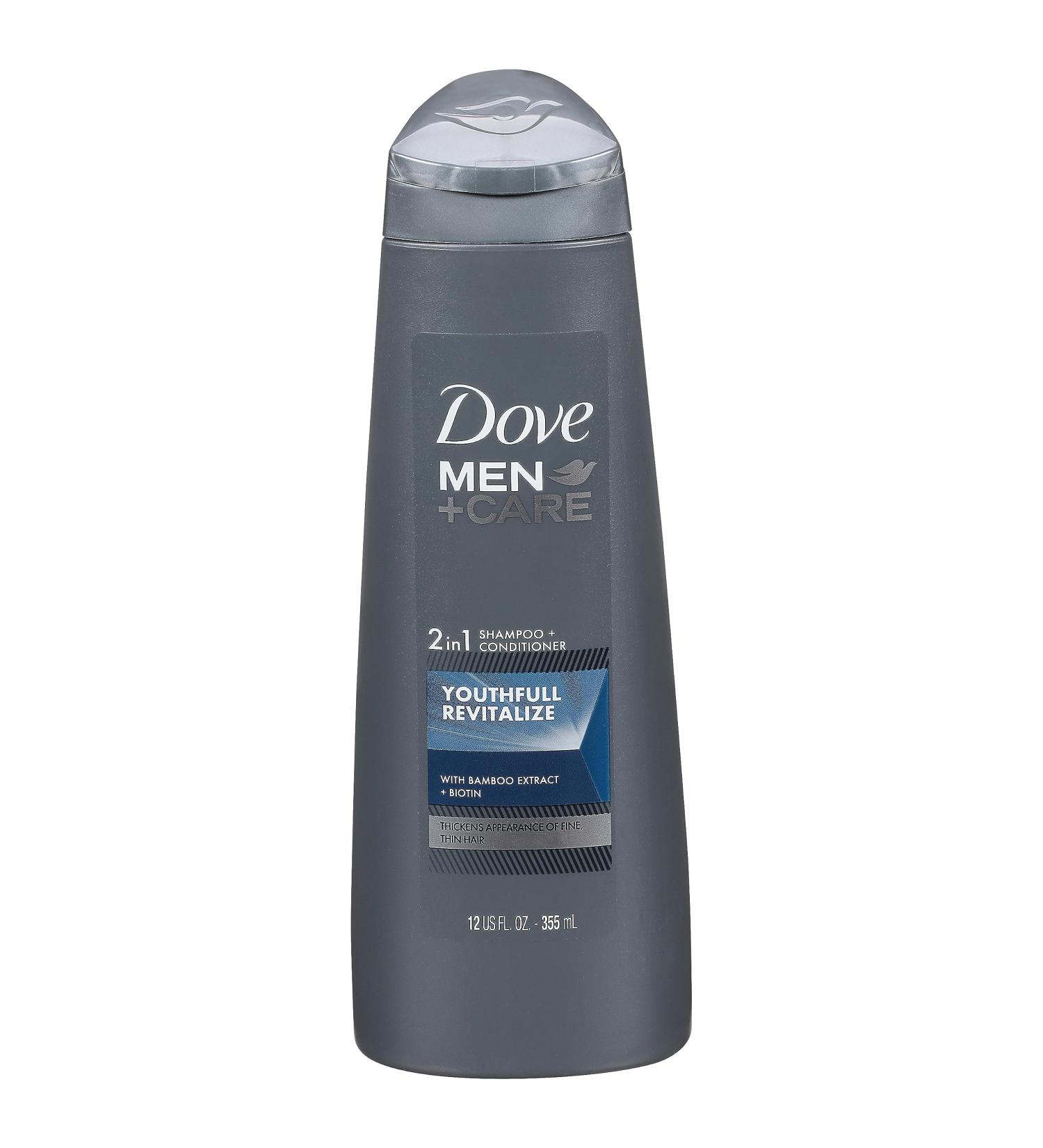 Dove 2 in 1 Shampoo + Conditioner Youthfull Revitalize 12 Fl Oz